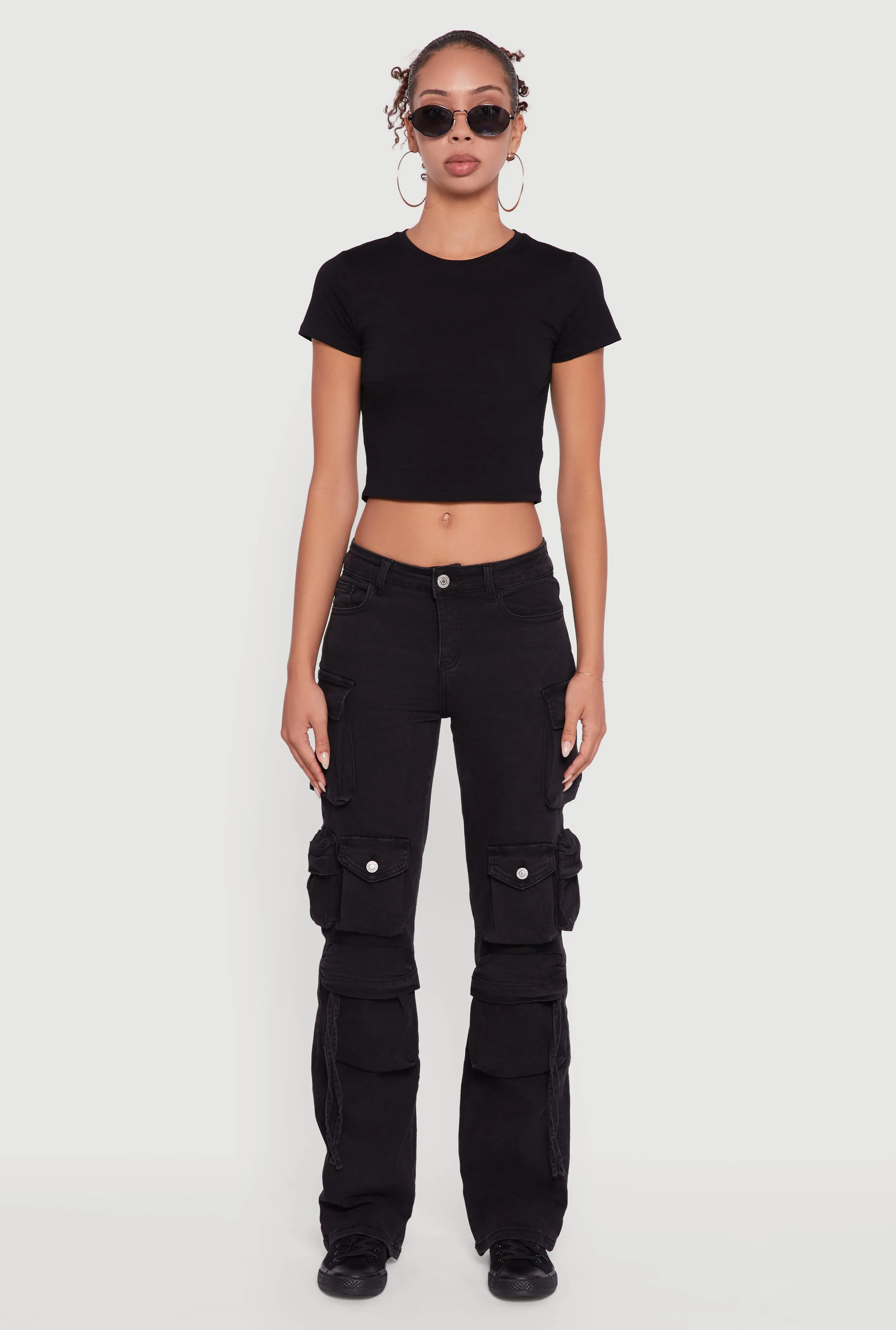 Aya Slim-Leg Utility Jeans sold by Rainbow product image thumbnail 2