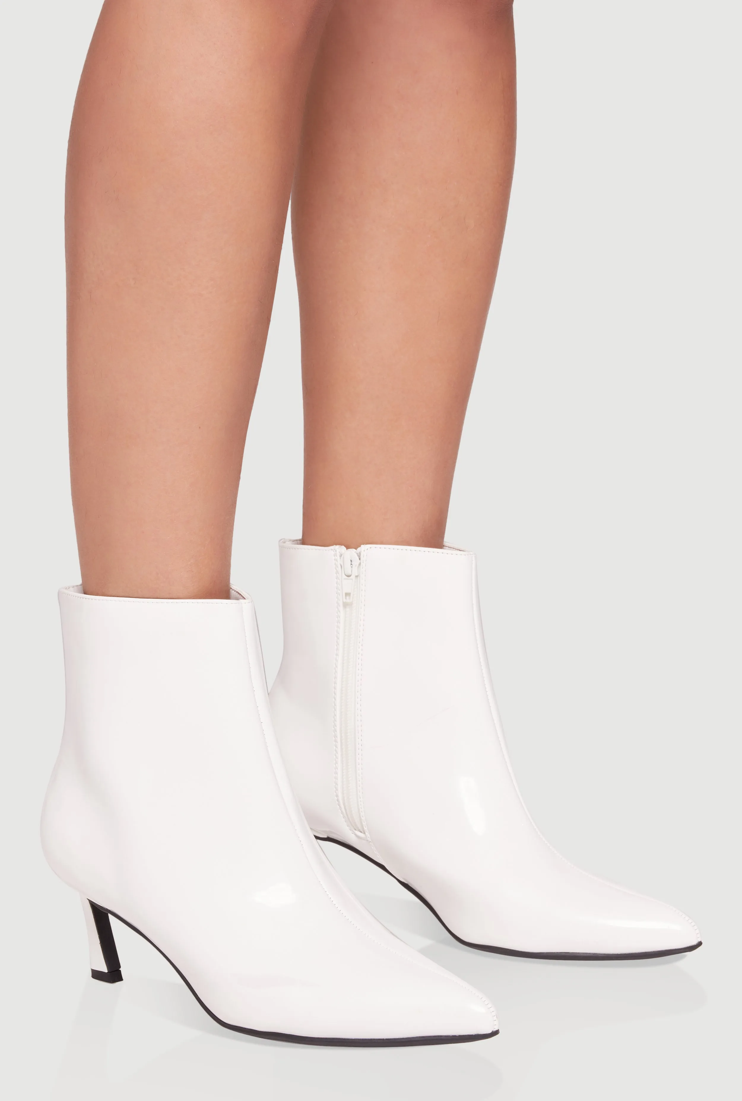 Stiletto Heel Pointy Toe Ankle Booties sold by Rainbow product image thumbnail 2