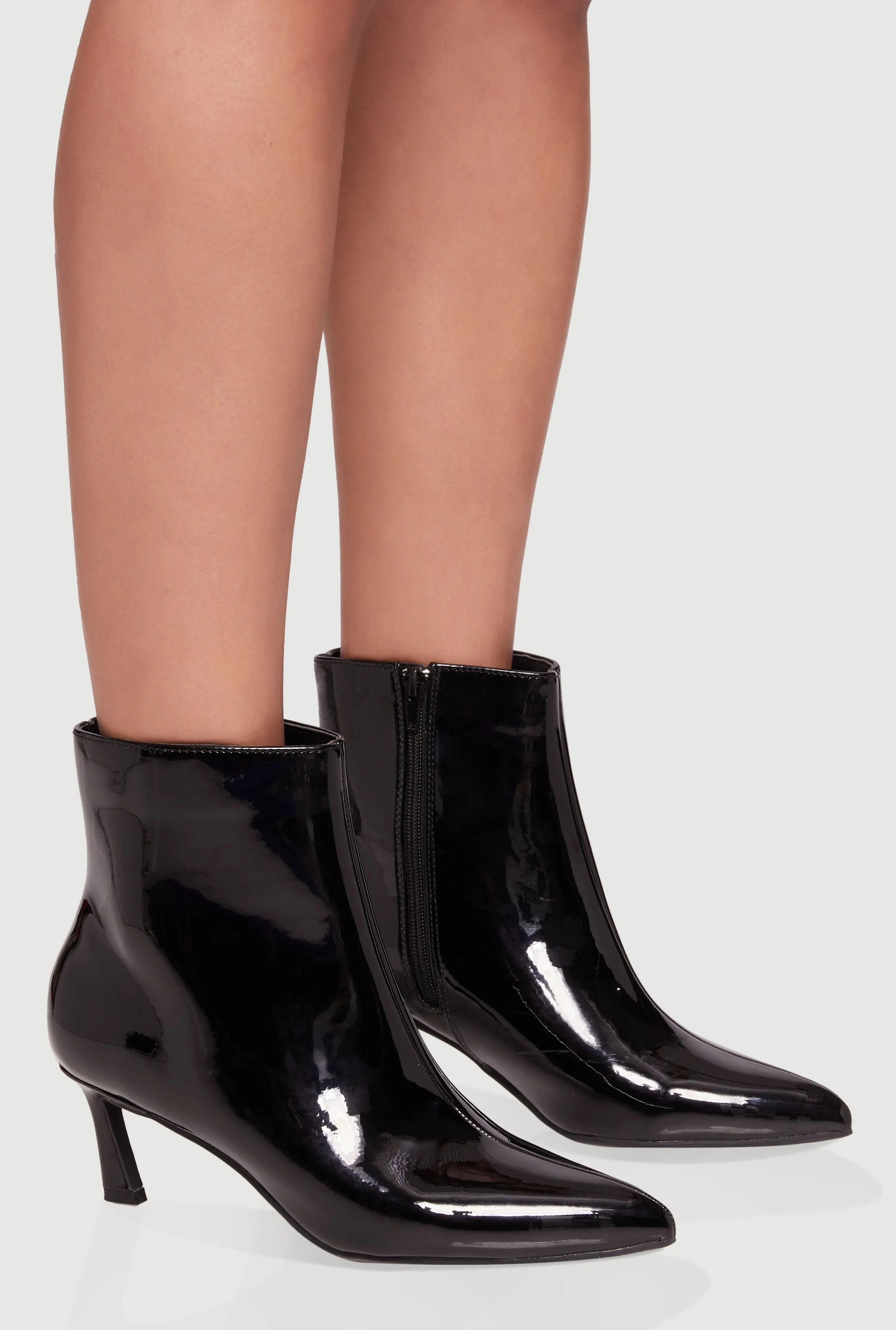 Stiletto Heel Pointy Toe Ankle Booties sold by Rainbow product image thumbnail 2