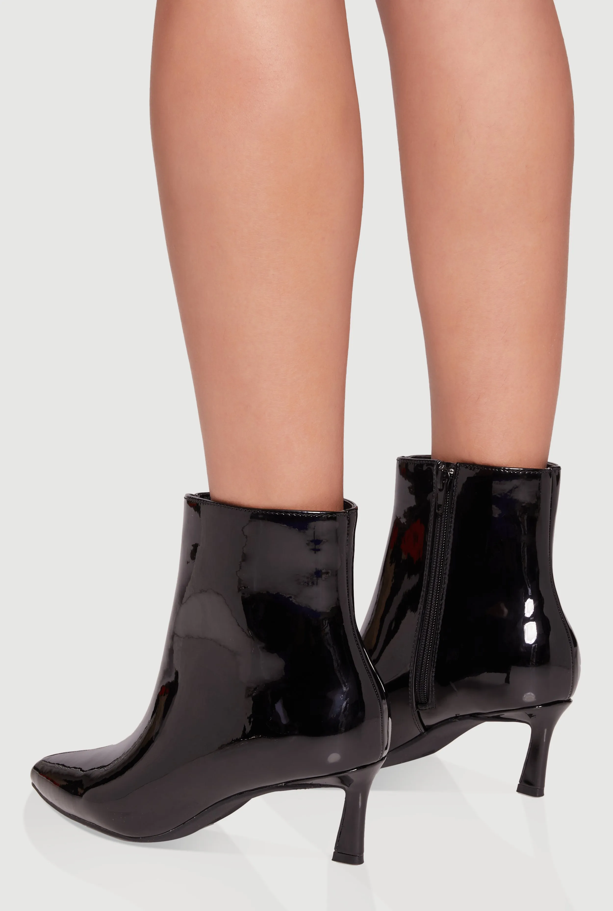 Stiletto Heel Pointy Toe Ankle Booties sold by Rainbow product image thumbnail 3