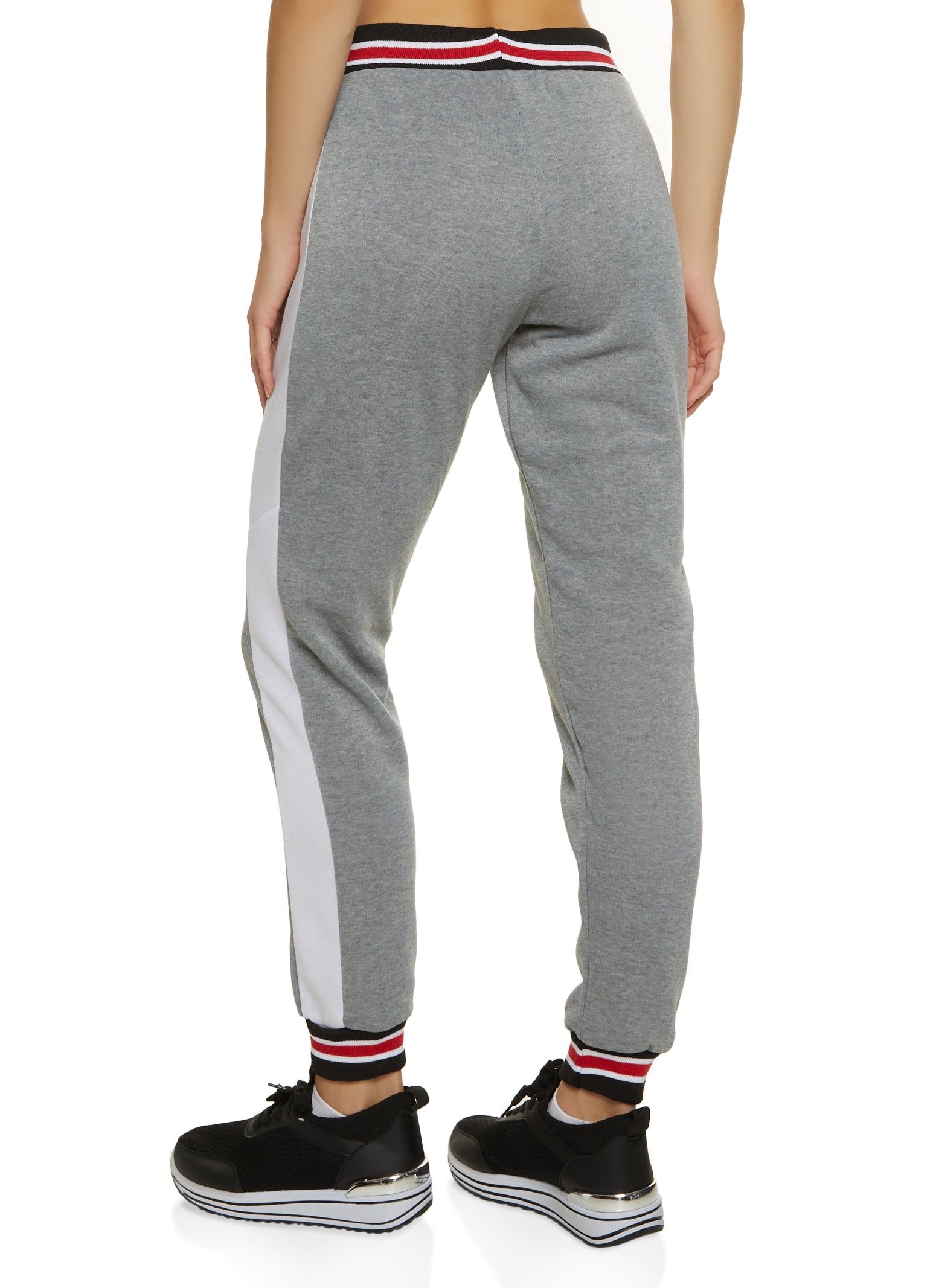 Fleece Graphic Varsity Joggers sold by Rainbow product image thumbnail 2