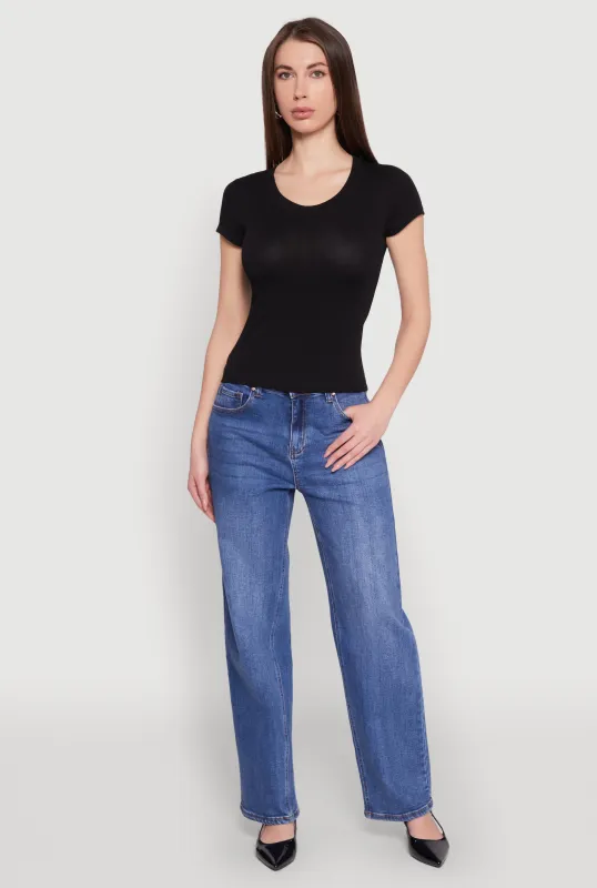 Jayla Classic Crew Neck Tee sold by Rainbow