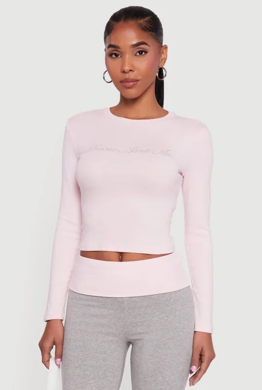 Dream About Me Graphic Crew Neck Tee sold by Rainbow