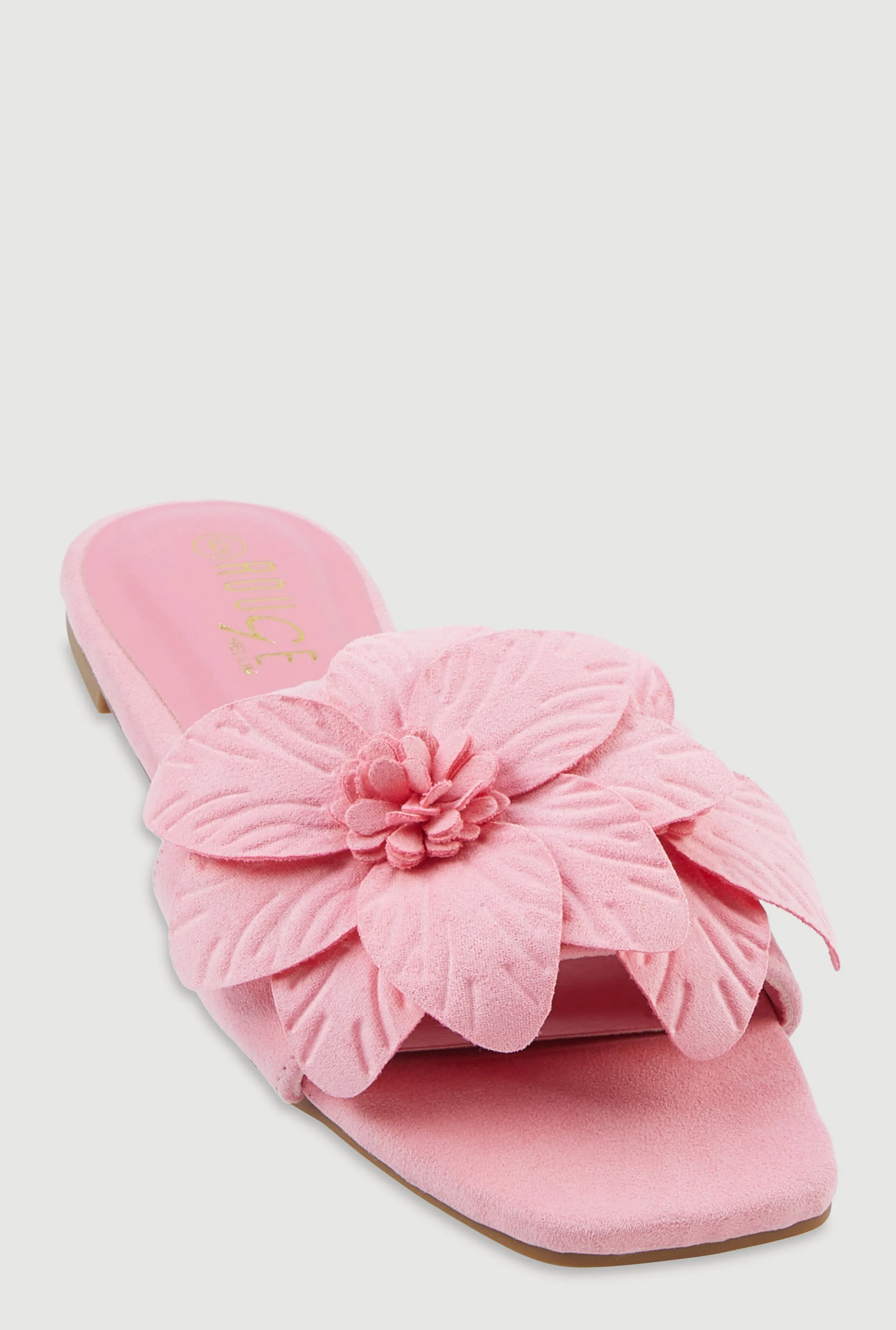 Floral Detail Flat Open Toe Sandals sold by Rainbow product image thumbnail 4