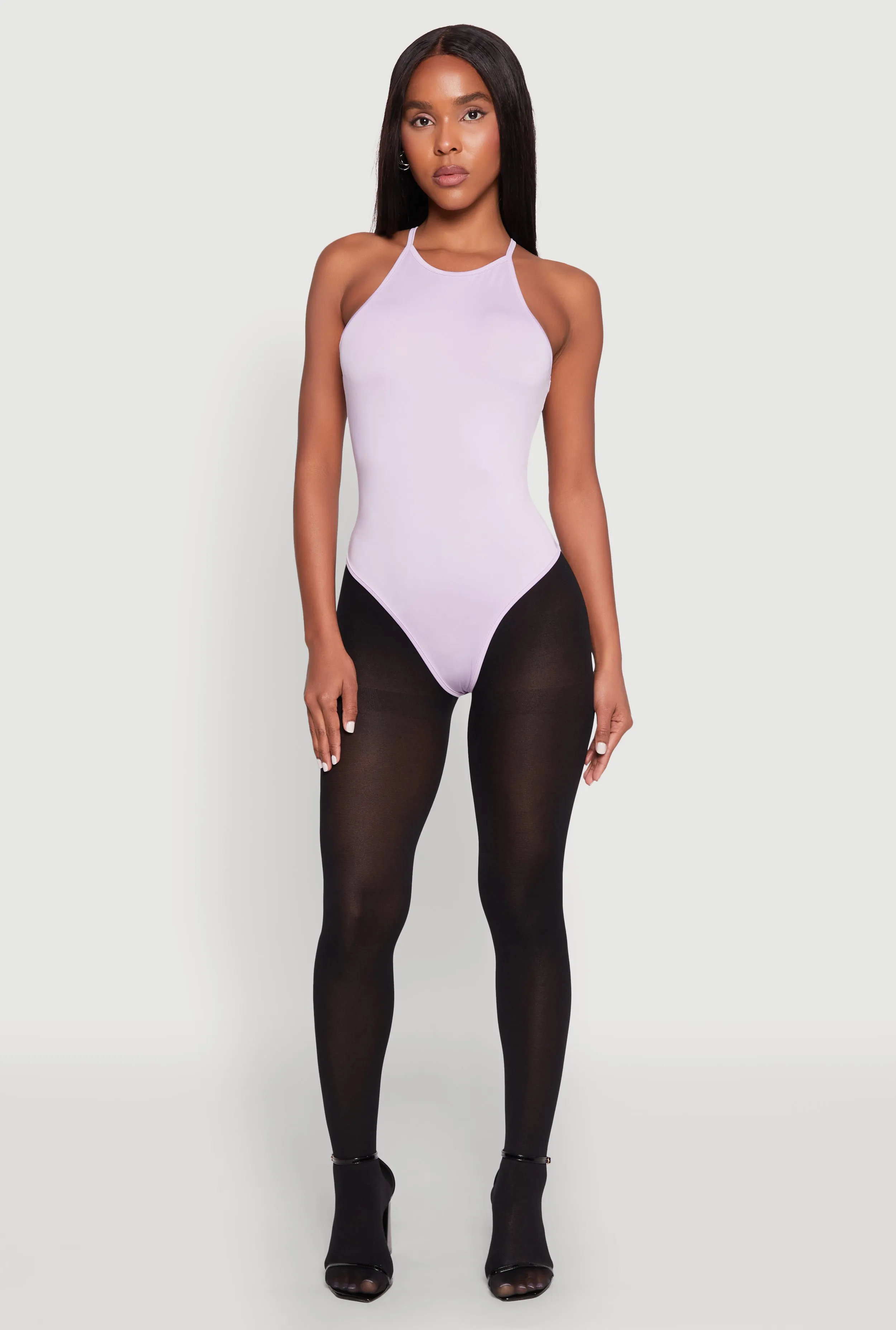 Kyla High Neck Sleeveless Bodysuit sold by Rainbow product image thumbnail 5