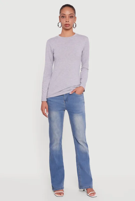 Crew Neck Long Sleeve T-Shirt sold by Rainbow