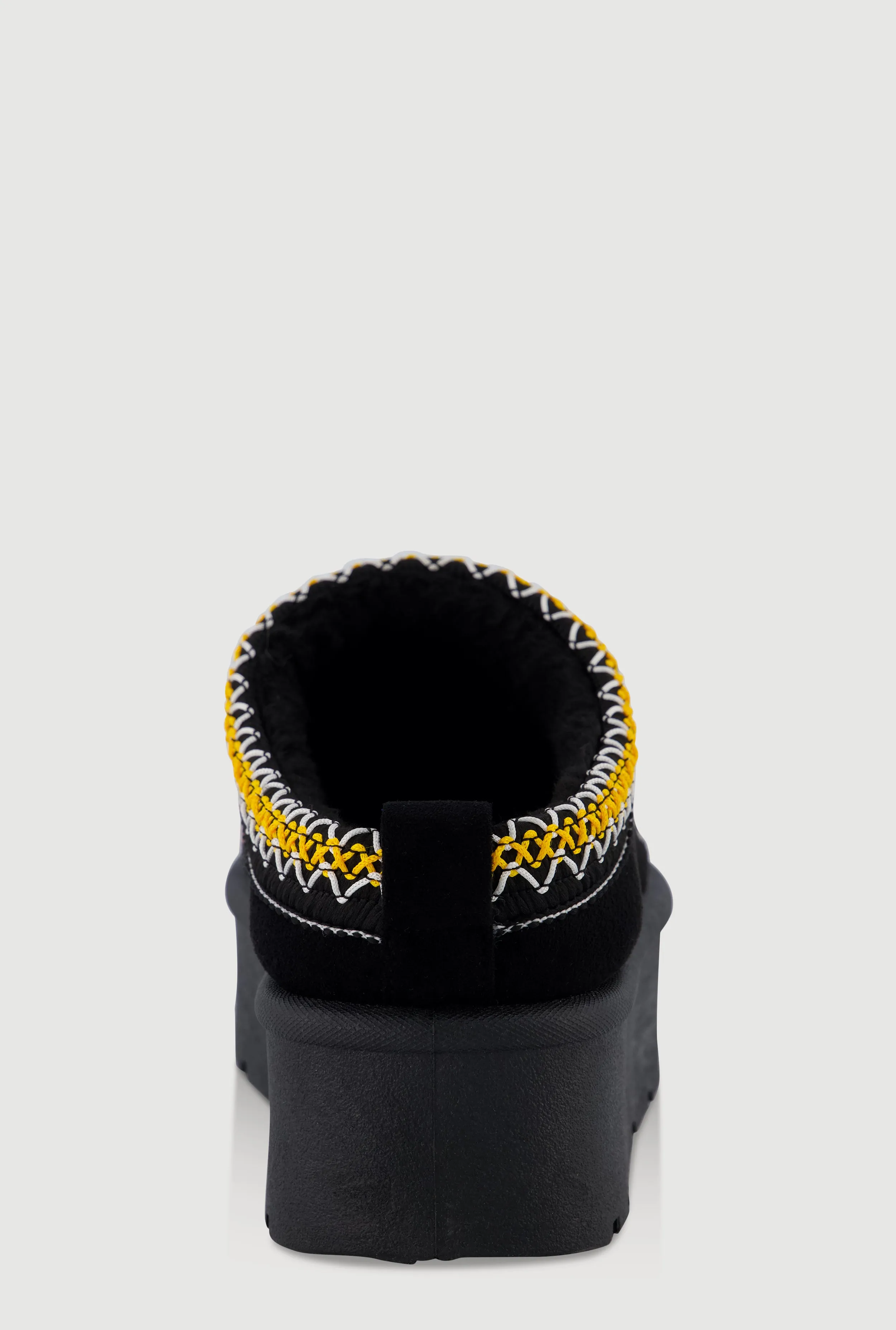 Embroidered Platform Slip On Clogs sold by Rainbow product image thumbnail 3