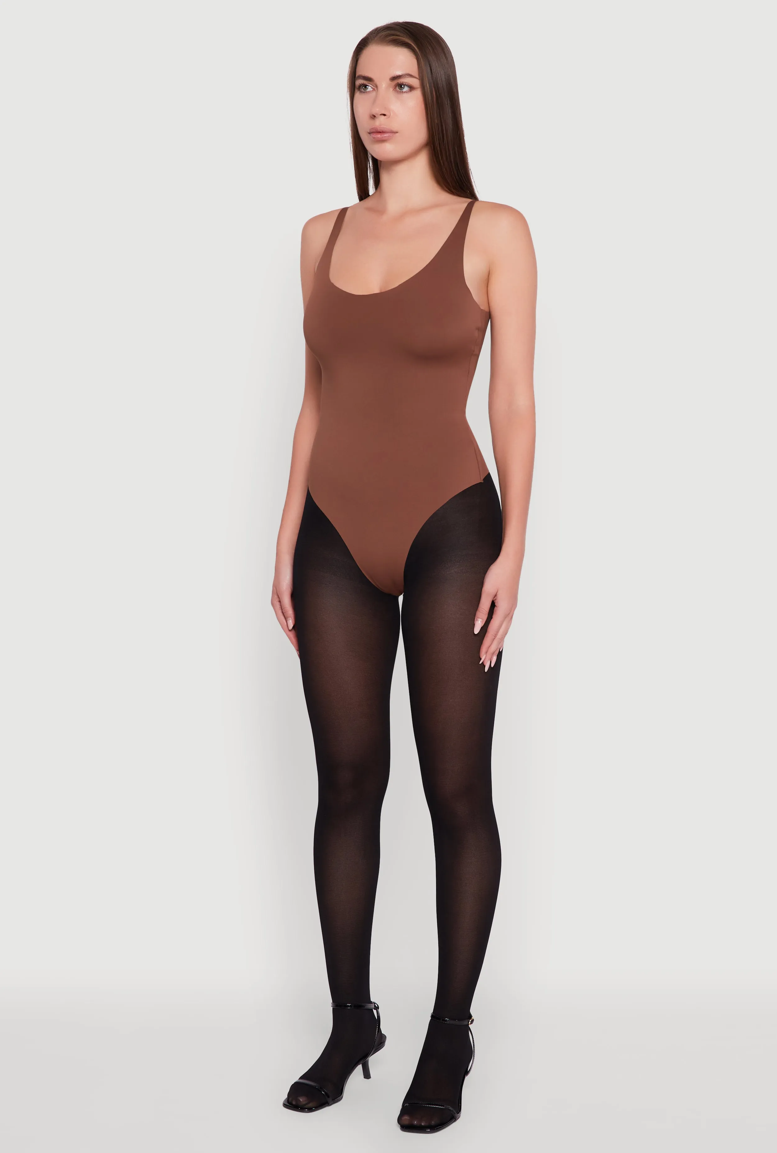 Scoop Neck Cami Bodysuit sold by Rainbow product image thumbnail 5