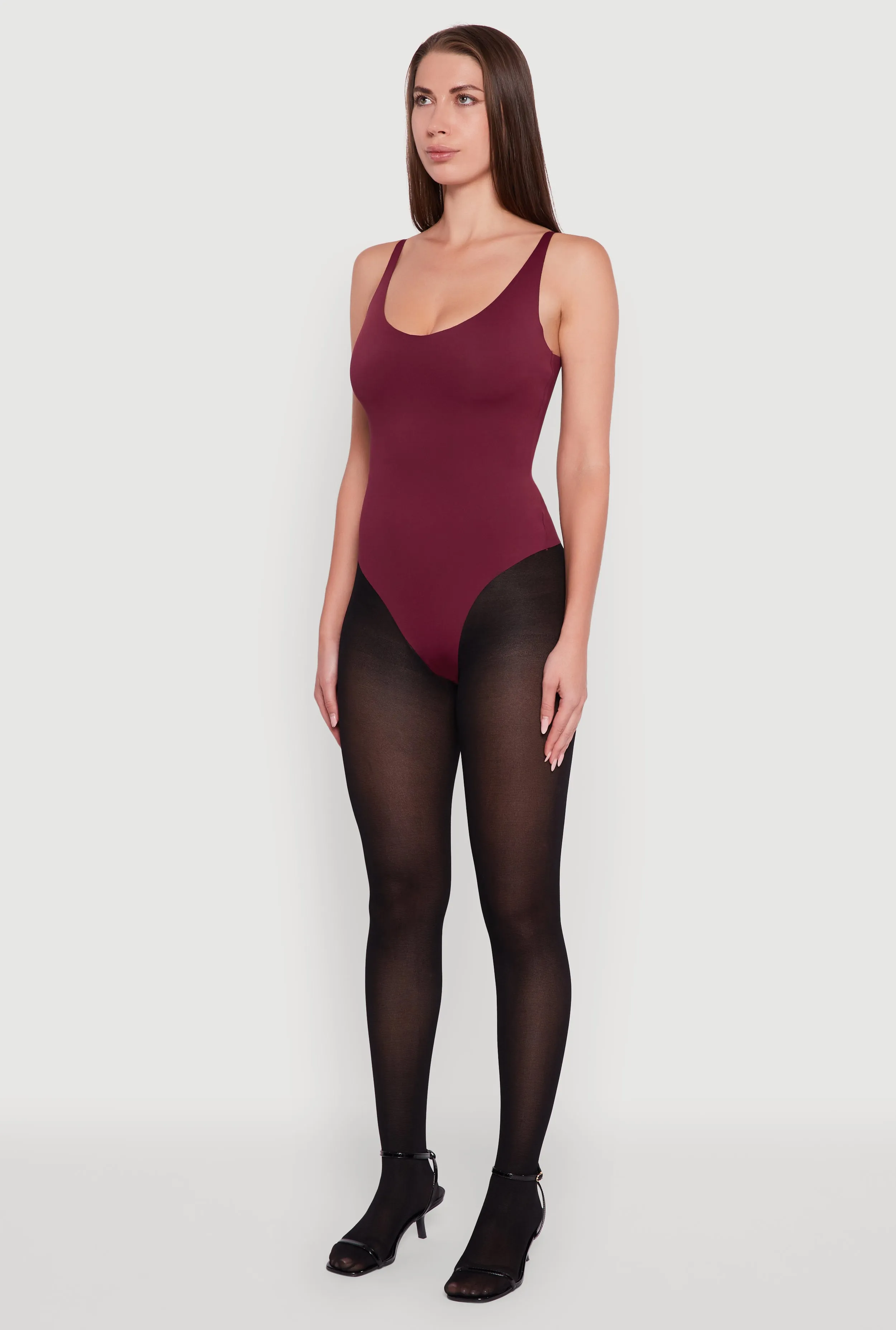 Scoop Neck Cami Bodysuit sold by Rainbow product image thumbnail 5