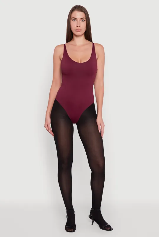 Scoop Neck Cami Bodysuit sold by Rainbow