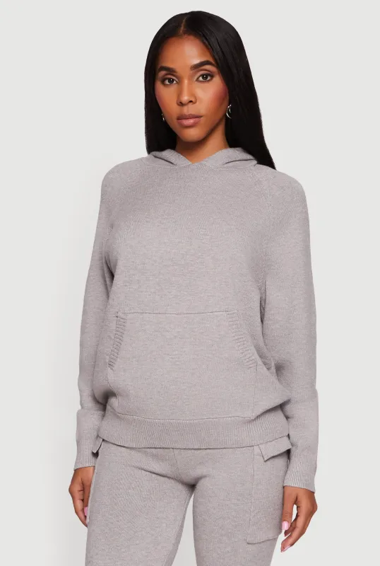 Kangaroo Pocket Pullover Sweater Hoodie sold by Rainbow