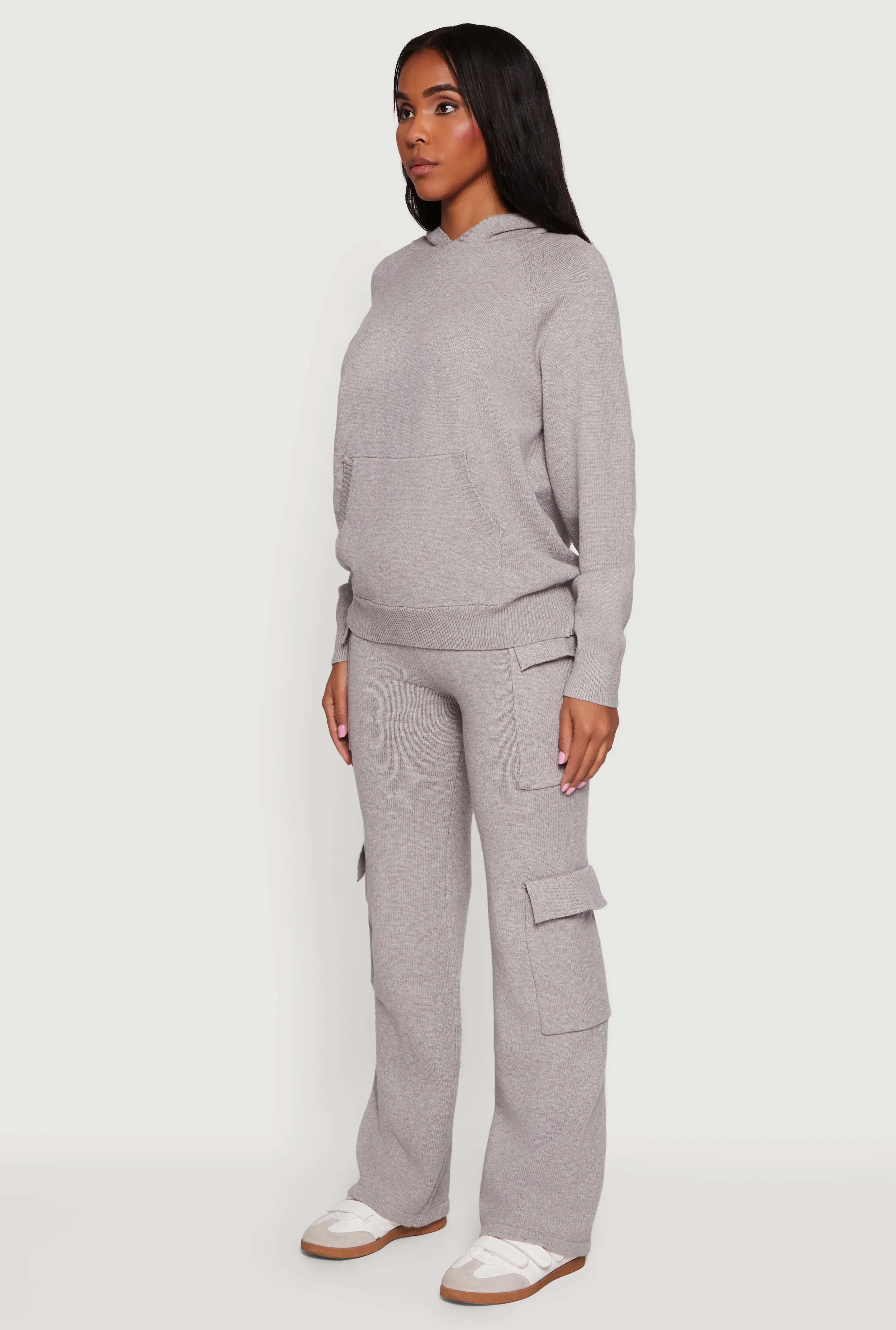 Kangaroo Pocket Pullover Sweater Hoodie sold by Rainbow product image thumbnail 5