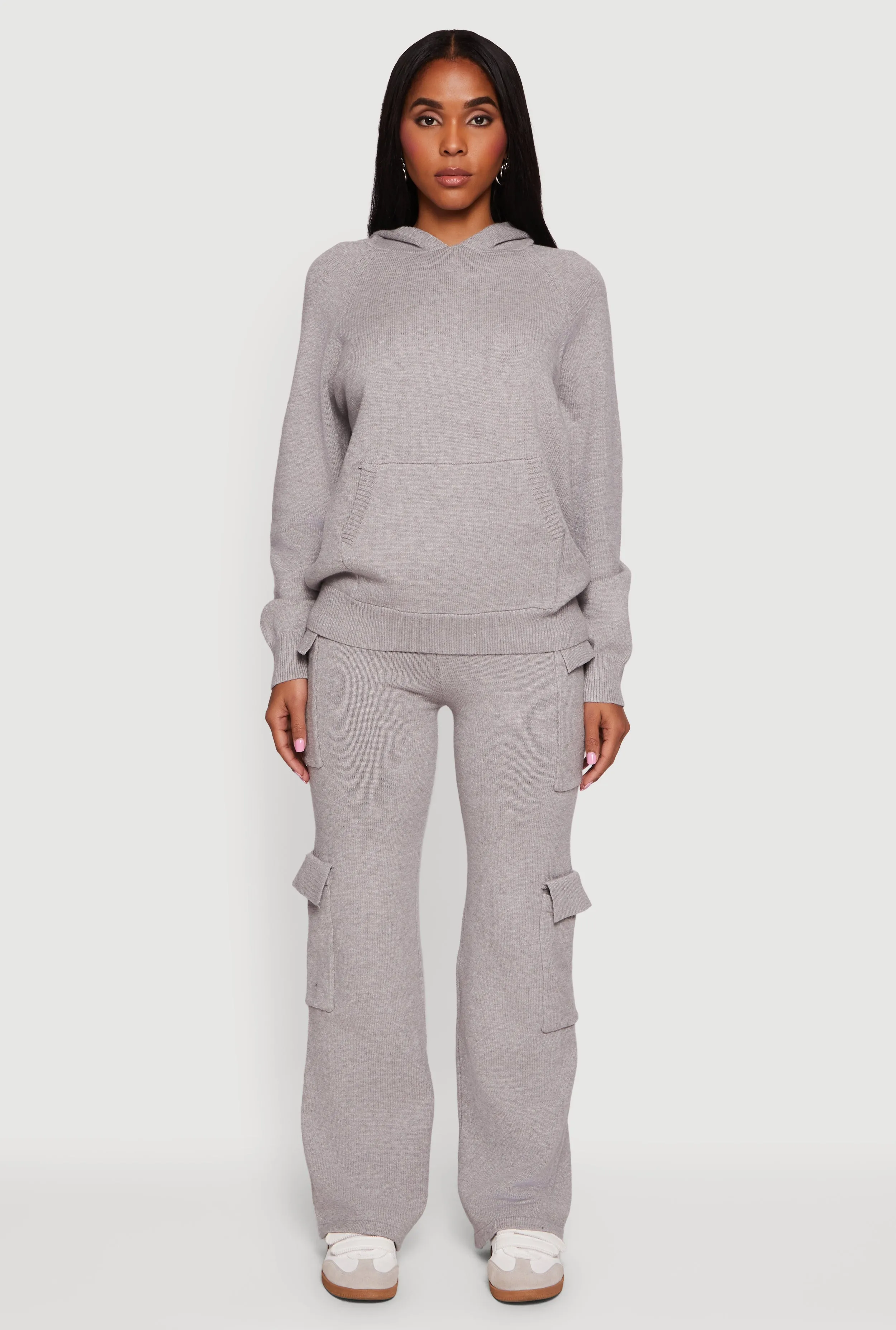 Kangaroo Pocket Pullover Sweater Hoodie sold by Rainbow product image thumbnail 2