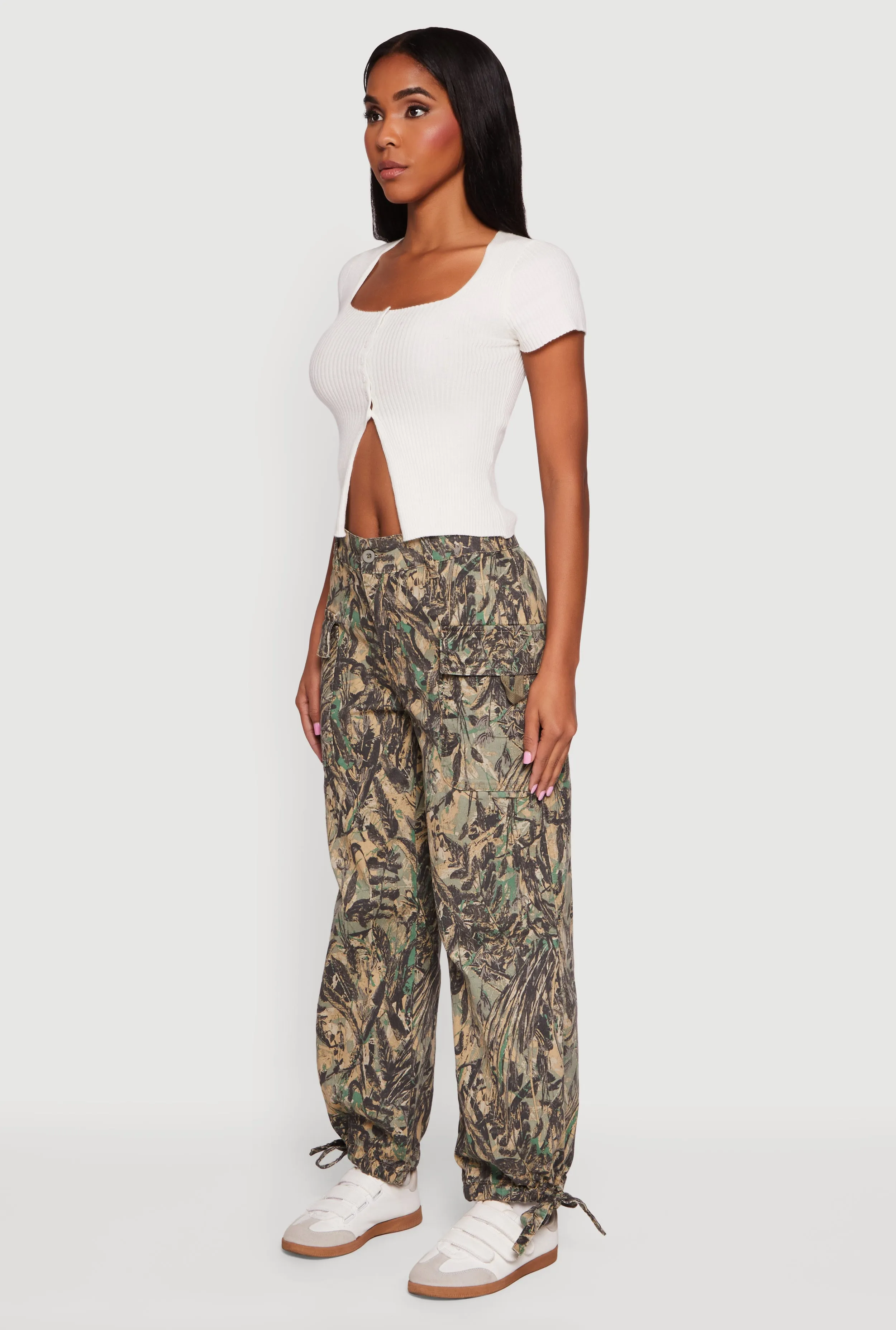 Hunter Camo Twill Cargo Joggers sold by Rainbow product image thumbnail 3