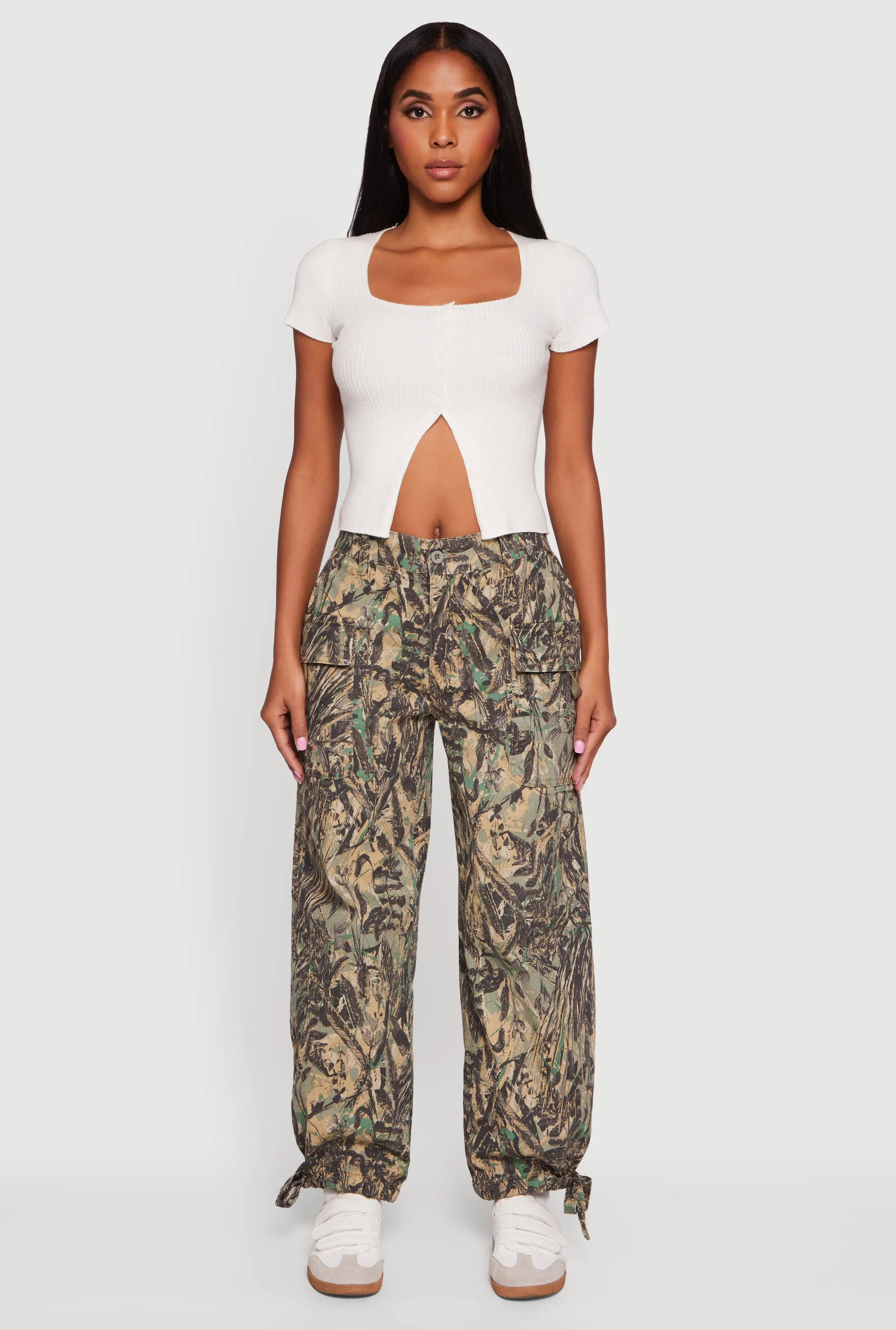 Hunter Camo Twill Cargo Joggers sold by Rainbow product image thumbnail 2