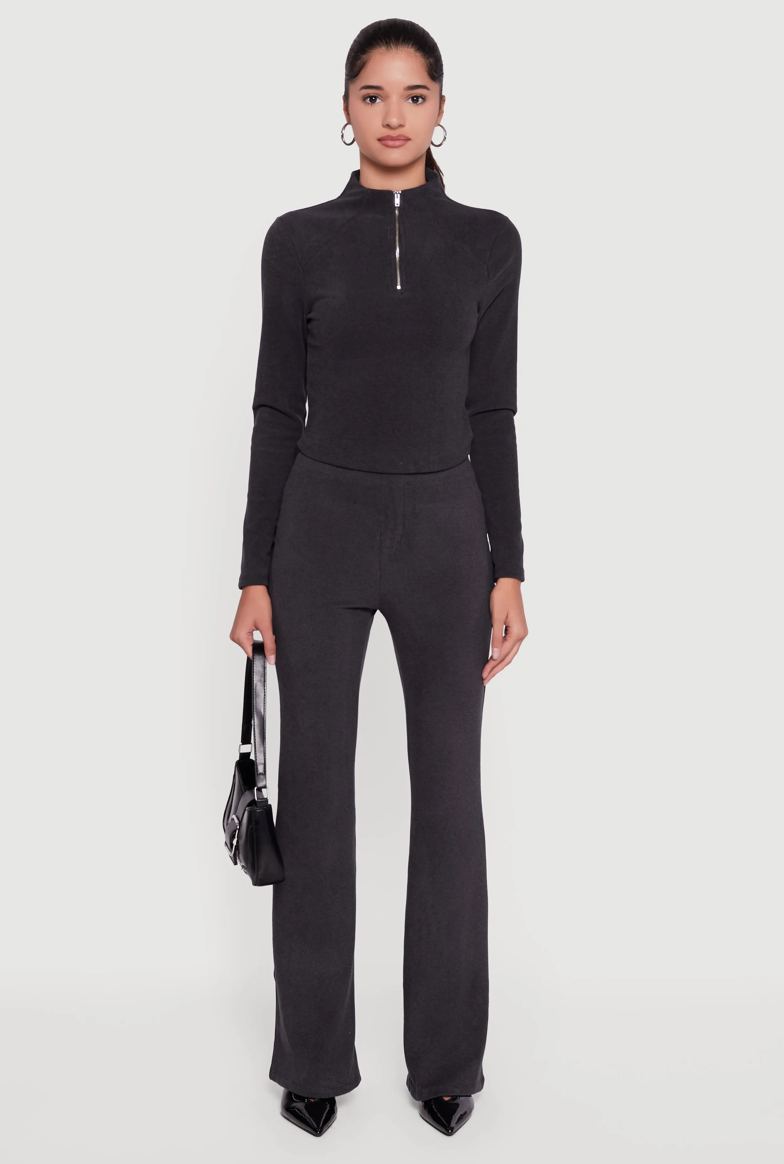 Brushed Knit Straight Leg Pants sold by Rainbow product image thumbnail 2