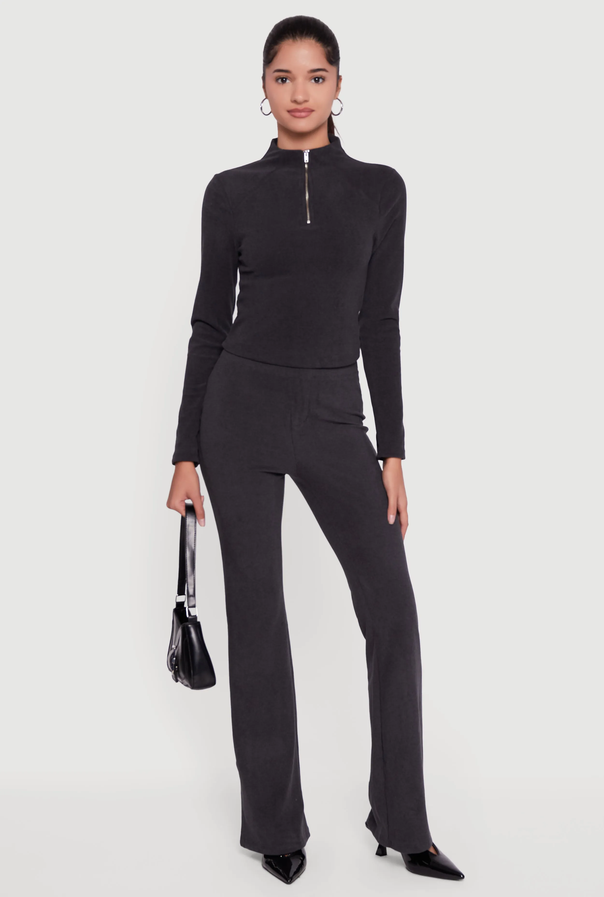 Brushed Knit Straight Leg Pants sold by Rainbow product image thumbnail 2