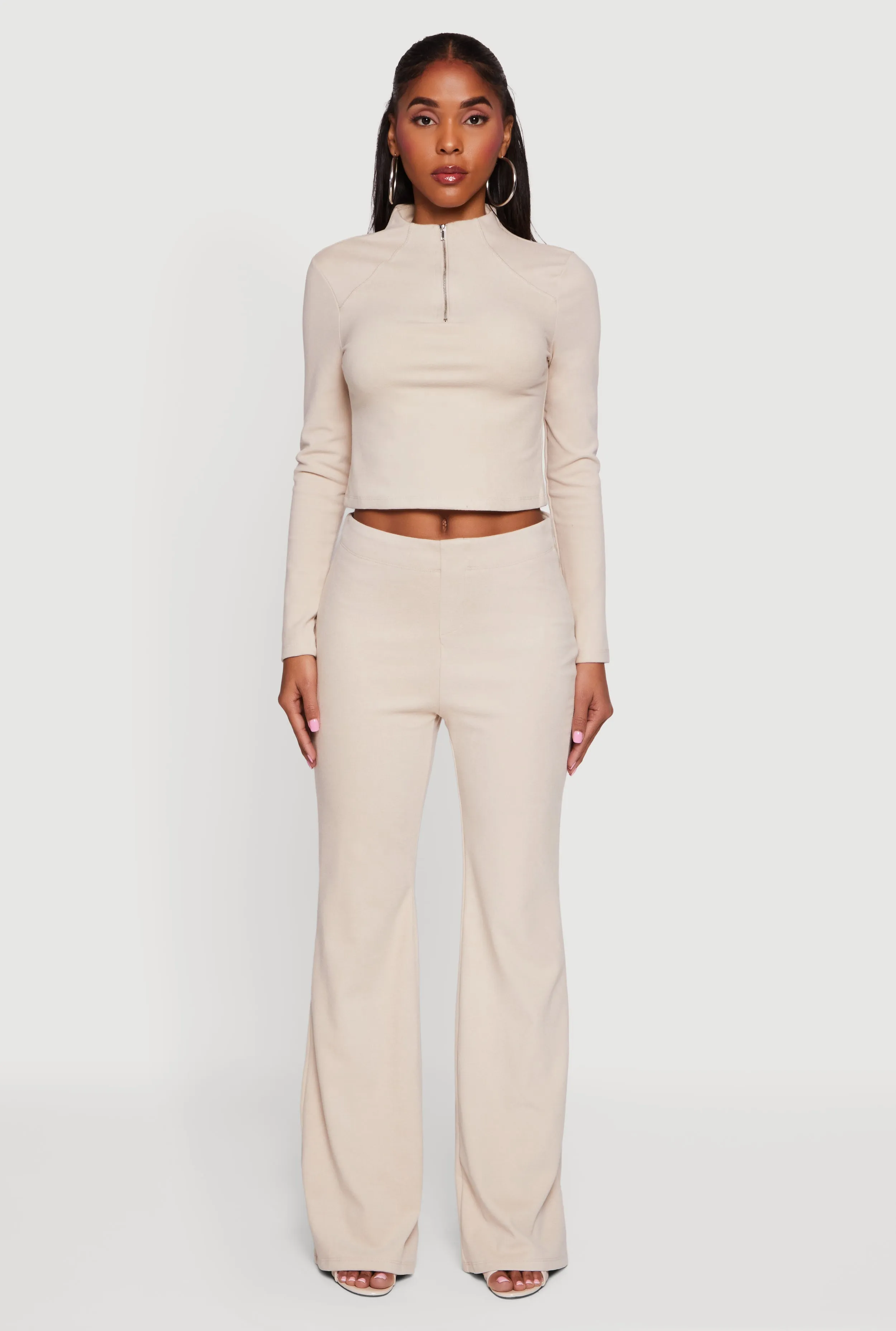 Brushed Knit Straight Leg Pants sold by Rainbow product image thumbnail 2