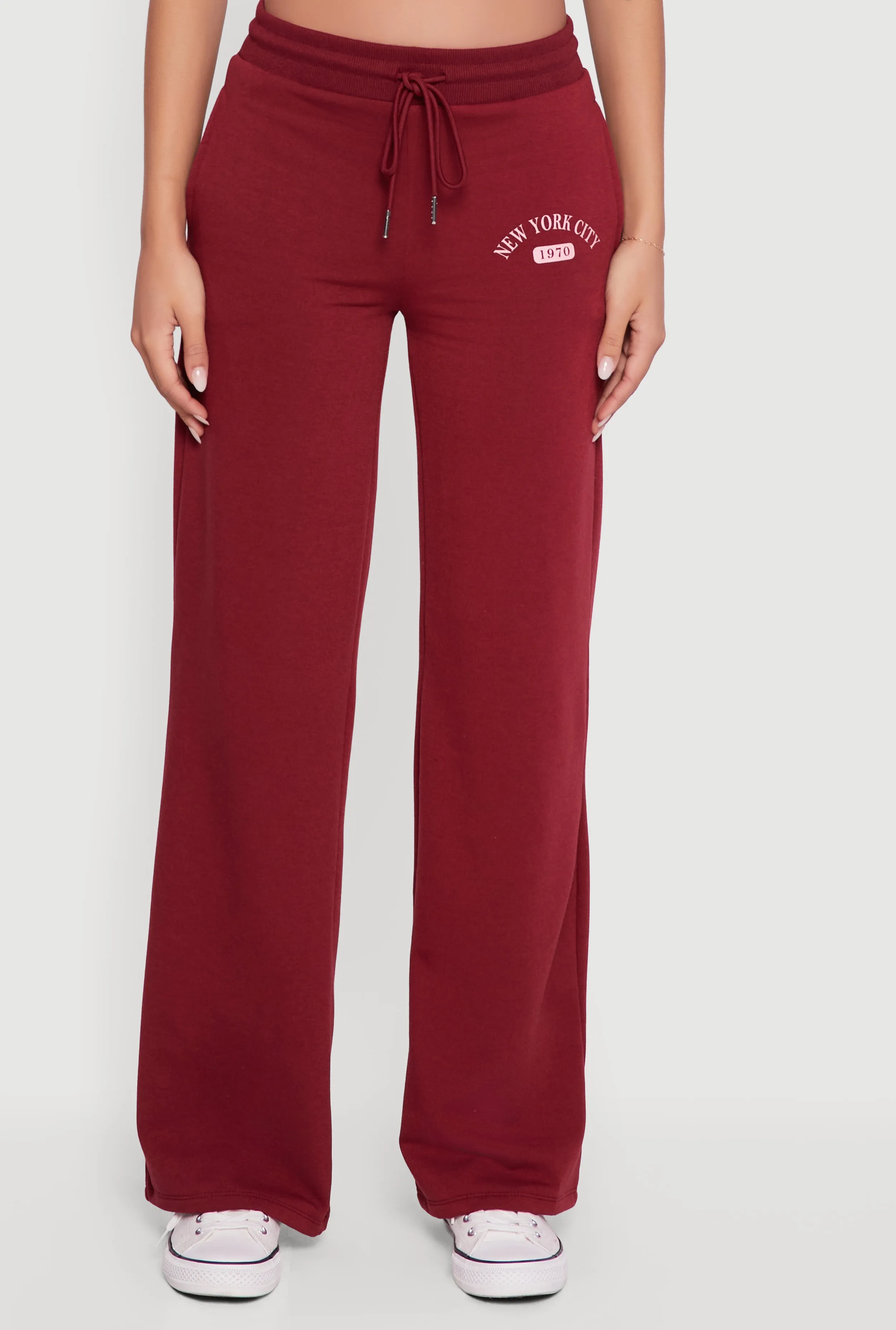 High Waisted New York City Graphic Sweatpants sold by Rainbow product image thumbnail 3