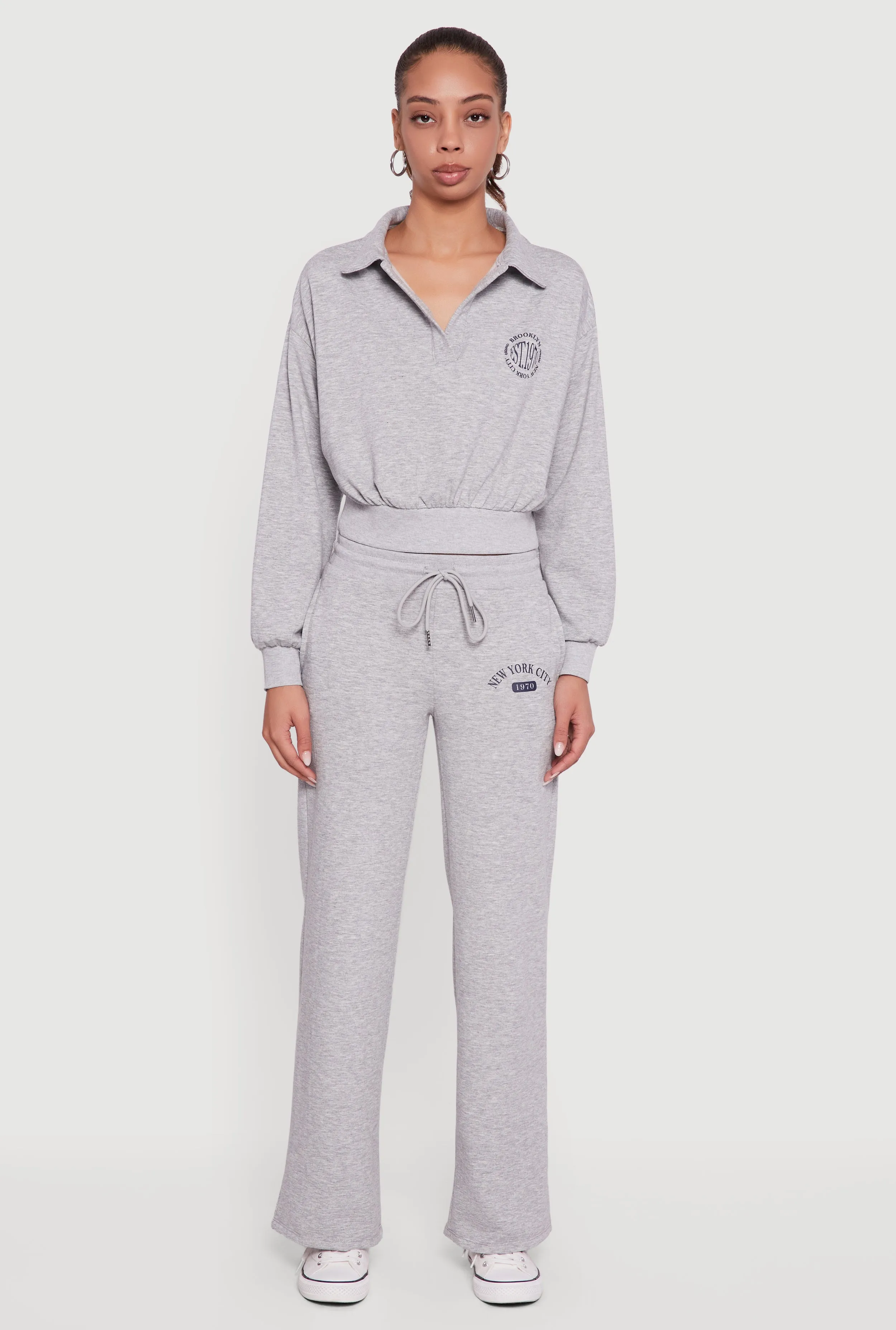 High Waisted New York City Graphic Sweatpants sold by Rainbow product image thumbnail 2