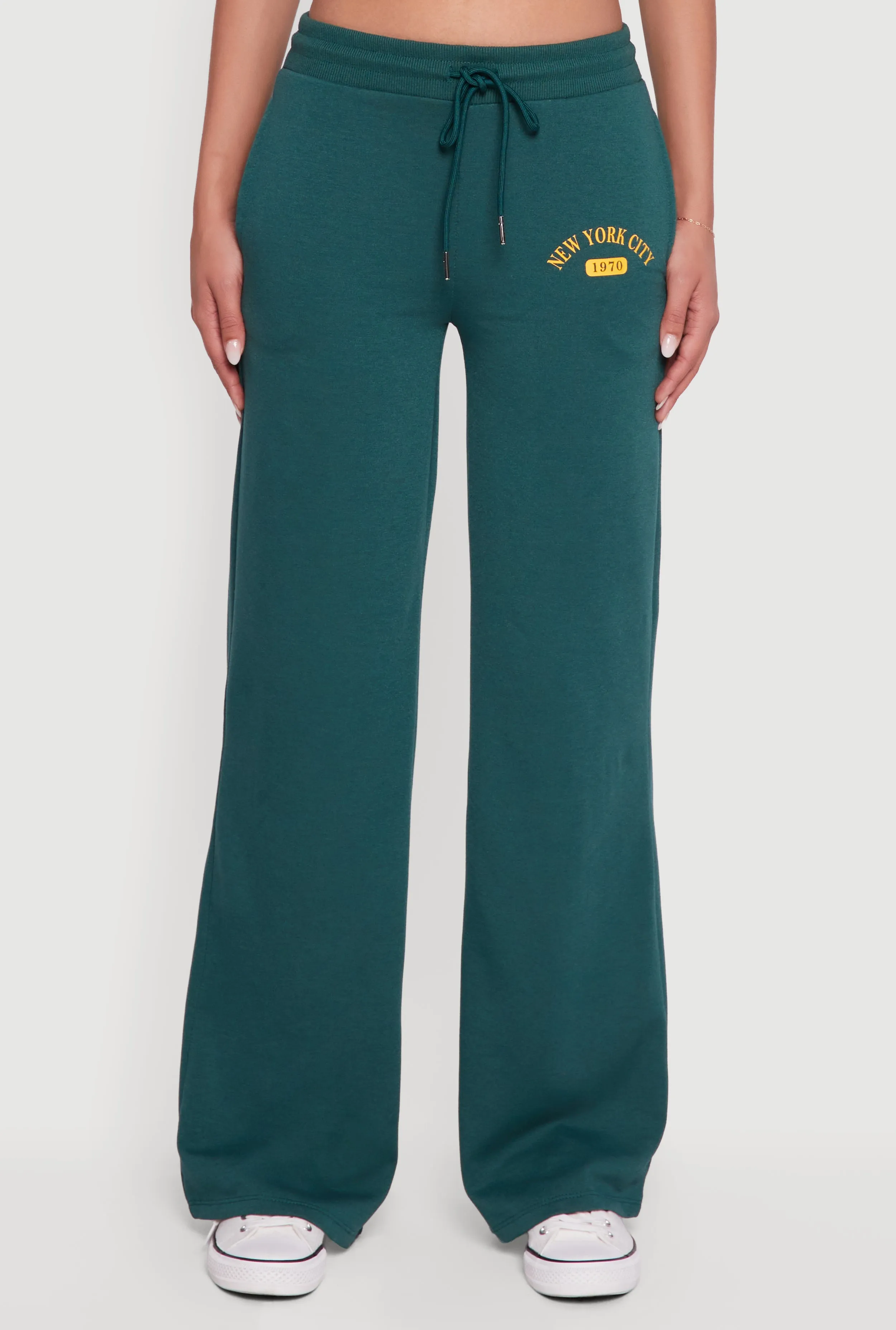 High Waisted New York City Graphic Sweatpants sold by Rainbow product image thumbnail 3