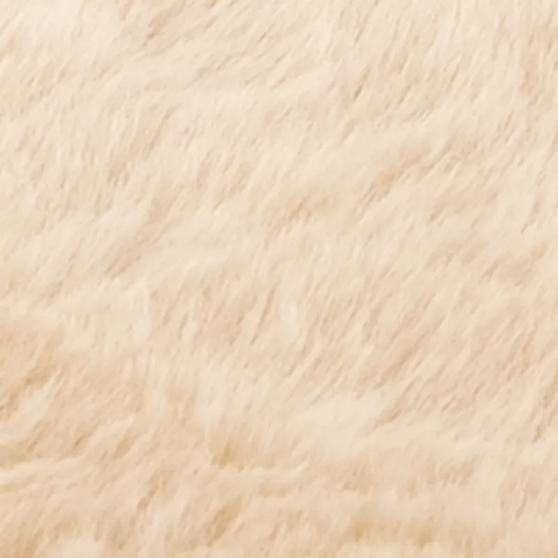 Faux Fur Beret with Faux Leather Trim sold by Rainbow product image thumbnail 4