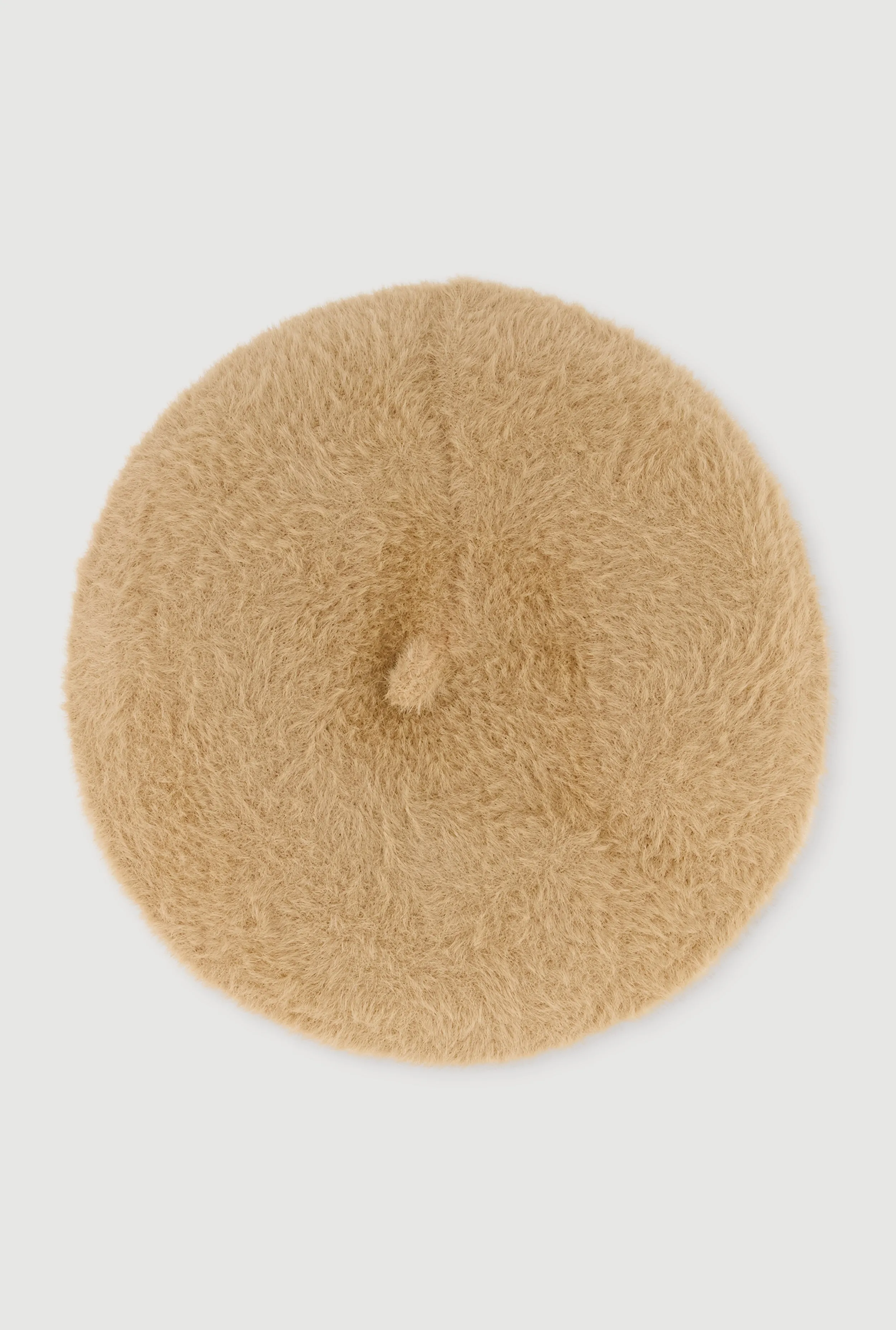 Solid Faux Fur Beret sold by Rainbow product image thumbnail 5