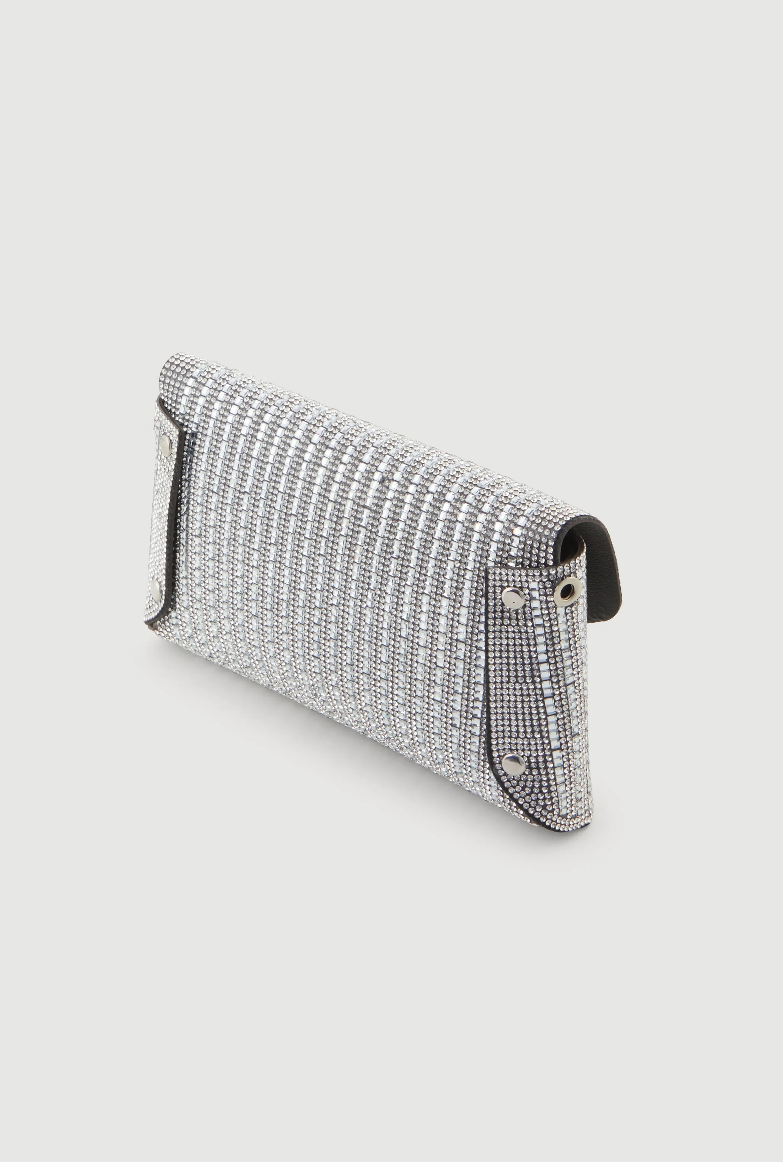 Rhinestone Envelope Clutch with Removable Strap sold by Rainbow product image thumbnail 5