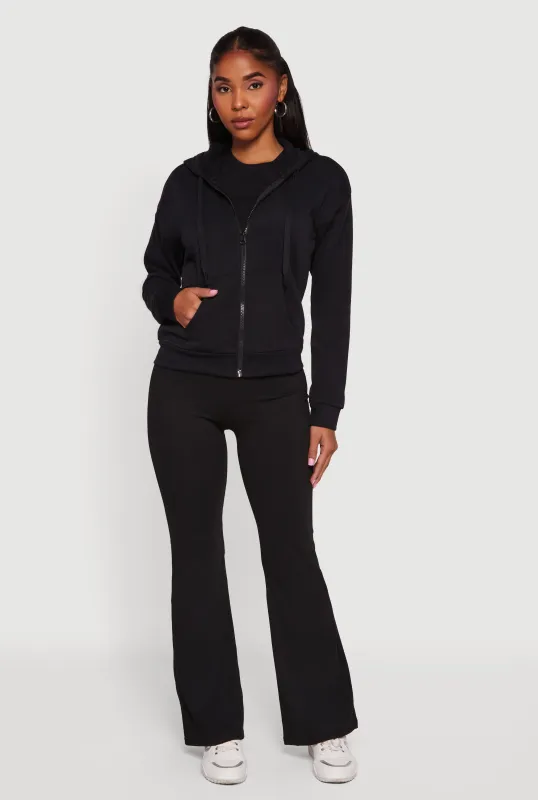 Fleece Zip Front Hooded Sweatshirt sold by Rainbow