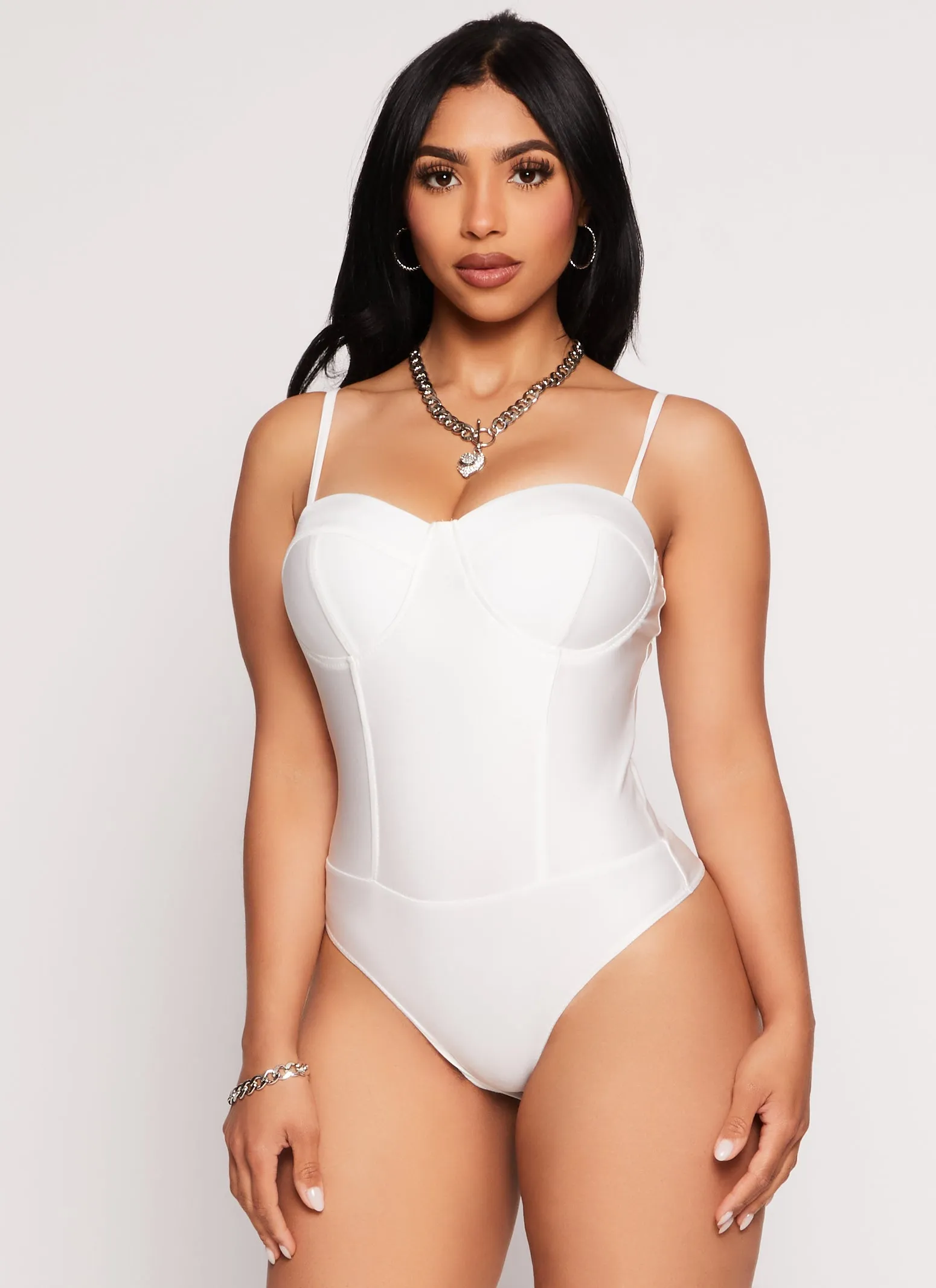Haute Monde Sweetheart Cami Bodysuit sold by Rainbow product image thumbnail 3