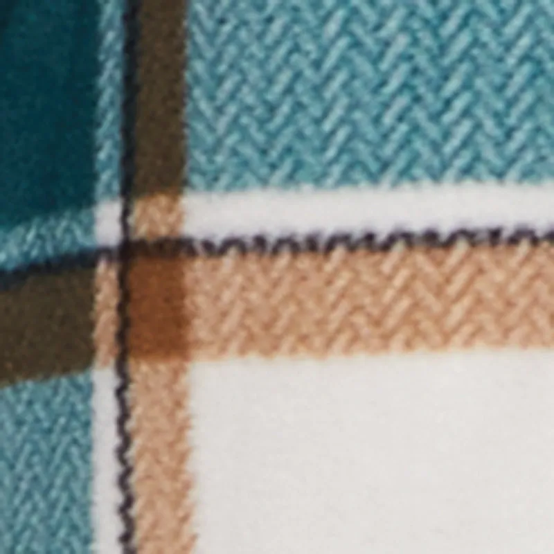 Plus Size Plaid Button Front Shacket sold by Rainbow product image thumbnail 4