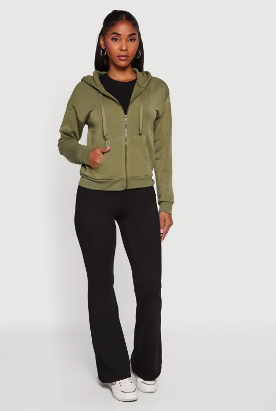 Fleece Zip Front Hooded Sweatshirt sold by Rainbow