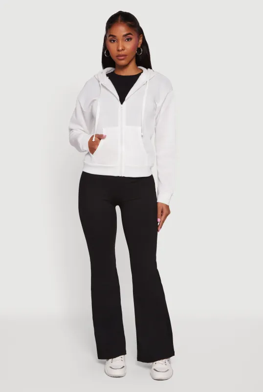 Fleece Zip Front Hooded Sweatshirt sold by Rainbow