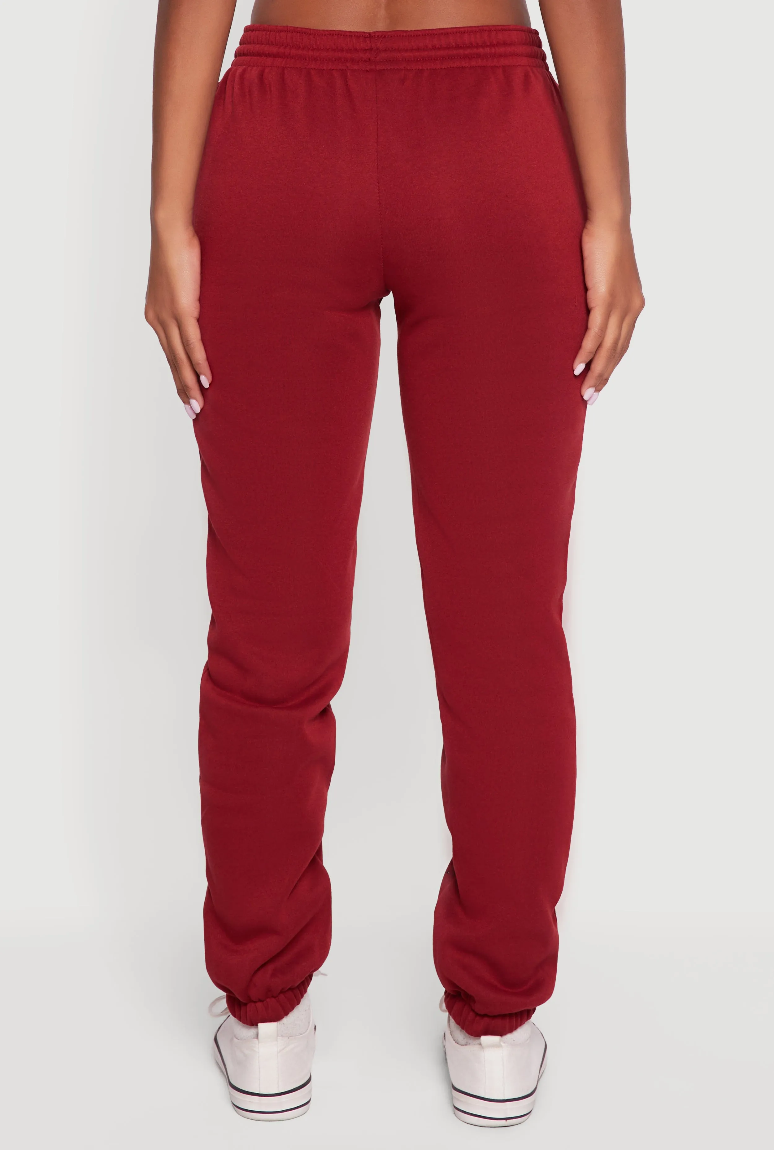 Almost Famous Rhinestone Studded Fleece Sweatpants sold by Rainbow product image thumbnail 5