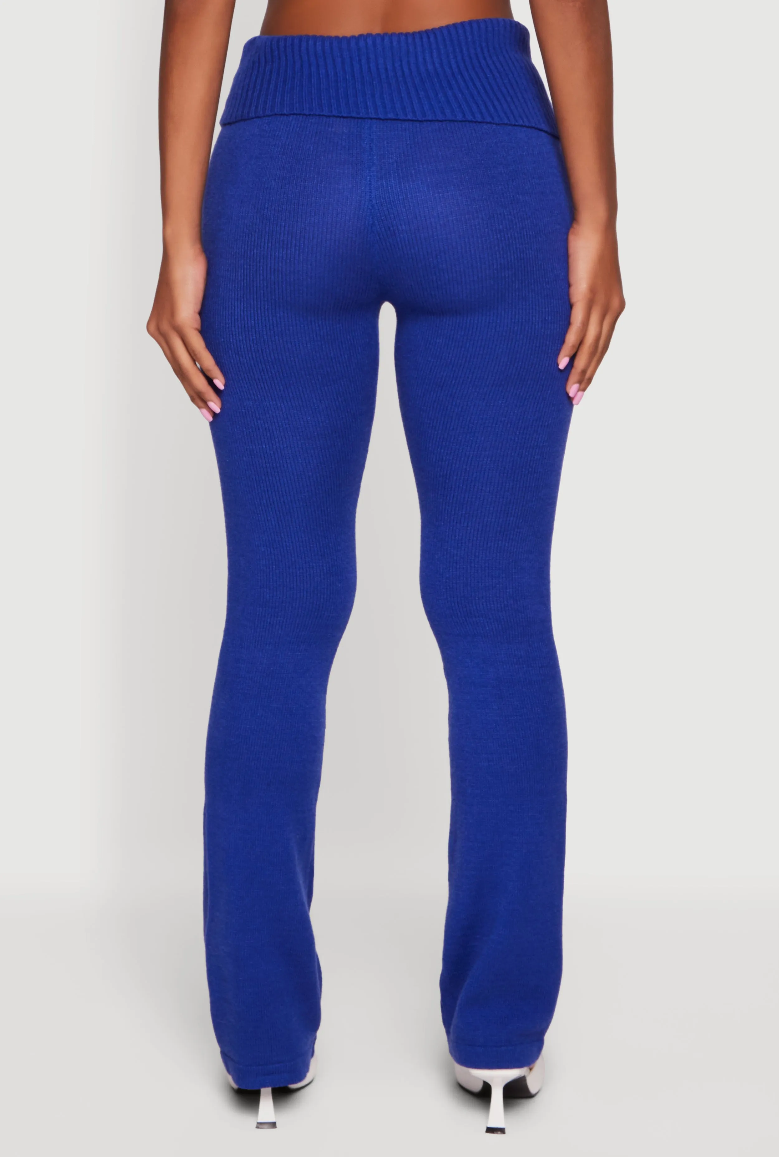 Slim Bootcut Fold Over Pants sold by Rainbow product image thumbnail 5