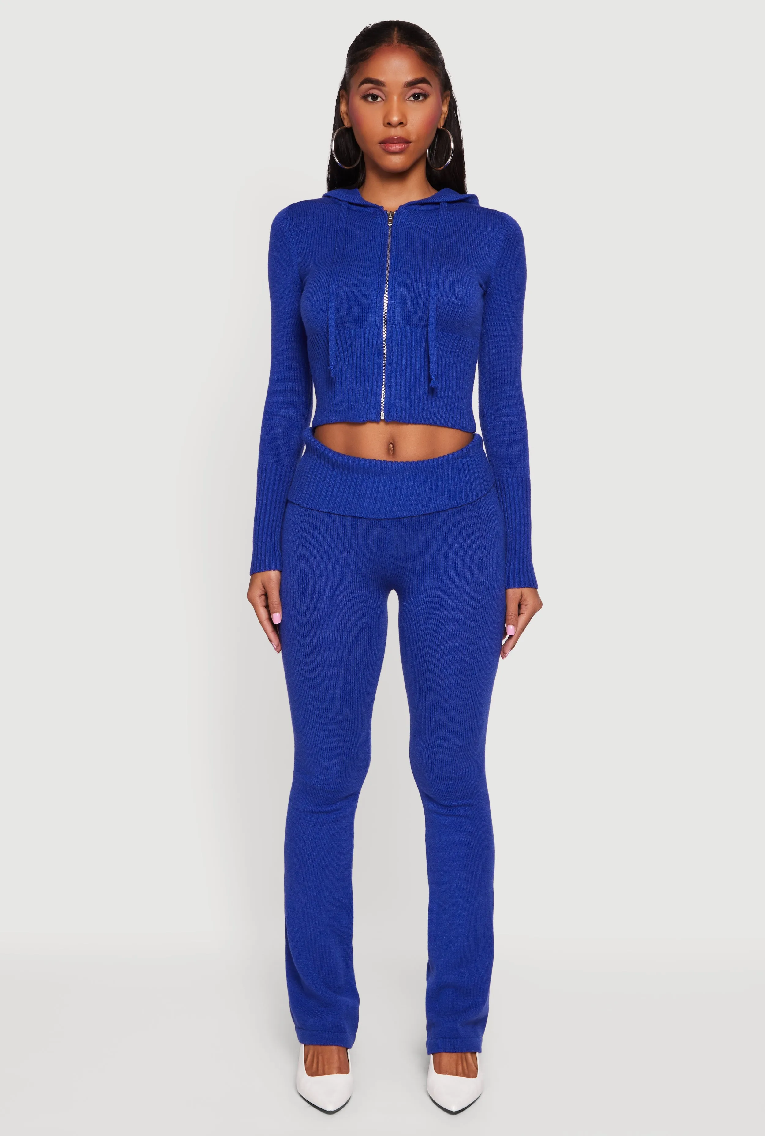 Slim Bootcut Fold Over Pants sold by Rainbow product image thumbnail 2