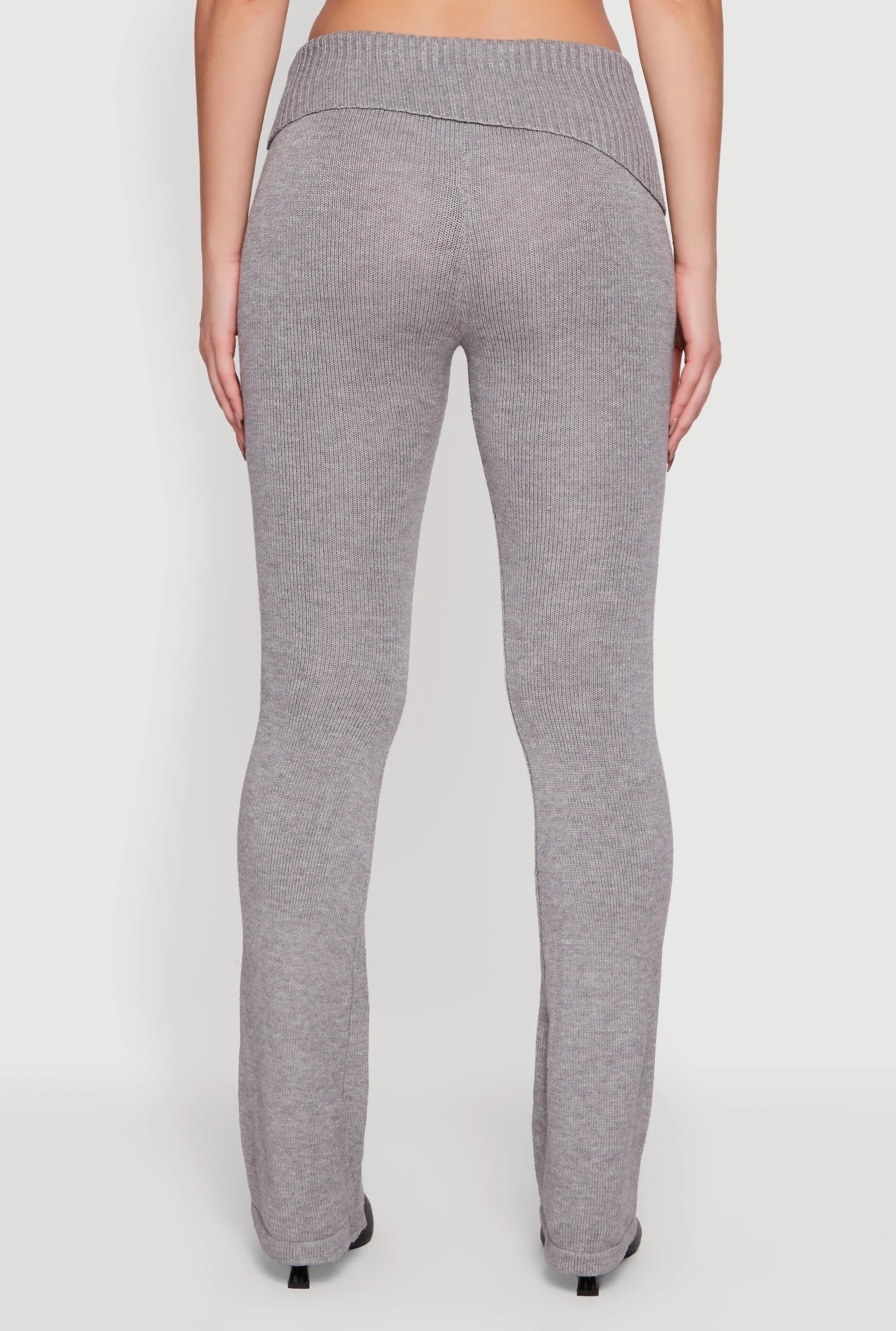 Slim Bootcut Fold Over Pants sold by Rainbow product image thumbnail 5