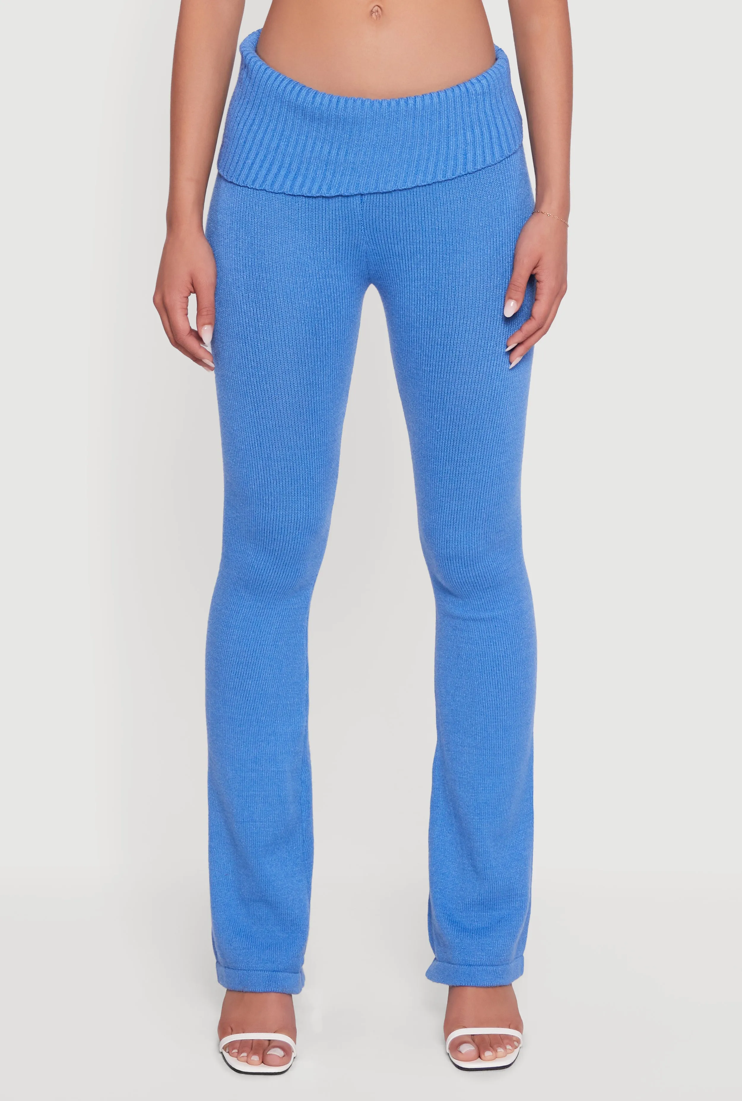 Slim Bootcut Fold Over Pants sold by Rainbow product image thumbnail 3