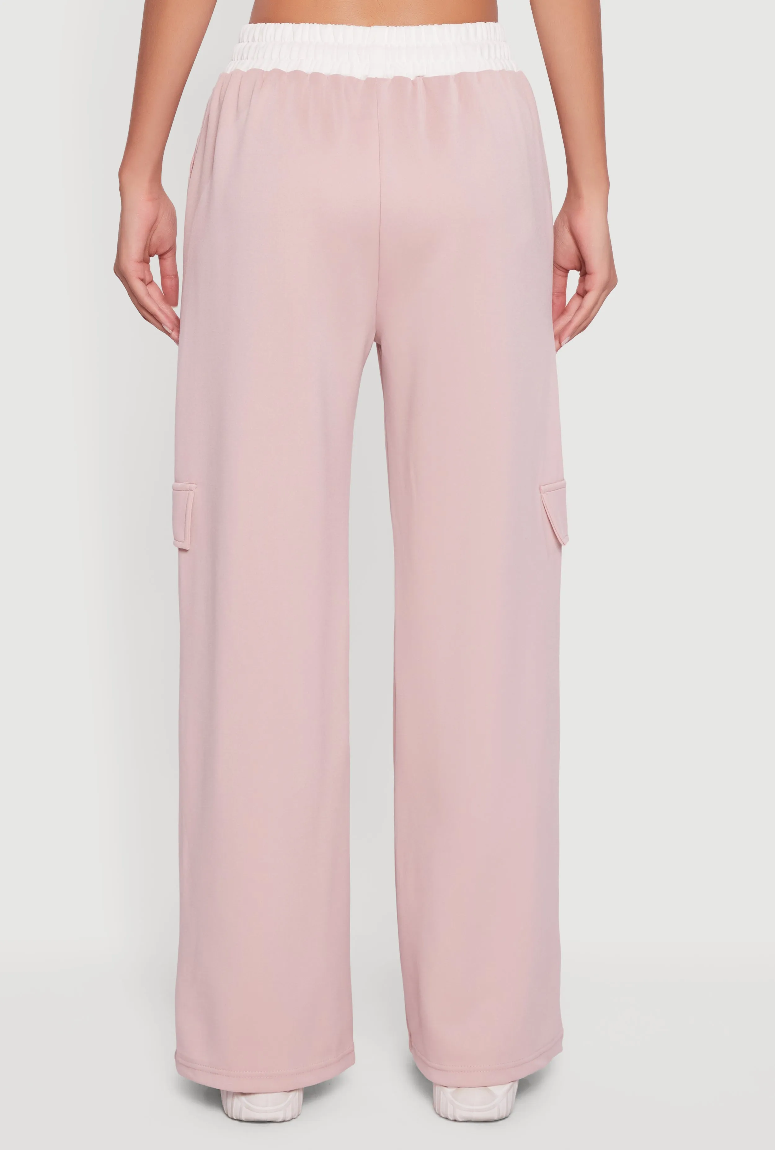 High Waisted Stripe Detail Wide Leg Active Pants sold by Rainbow product image thumbnail 5