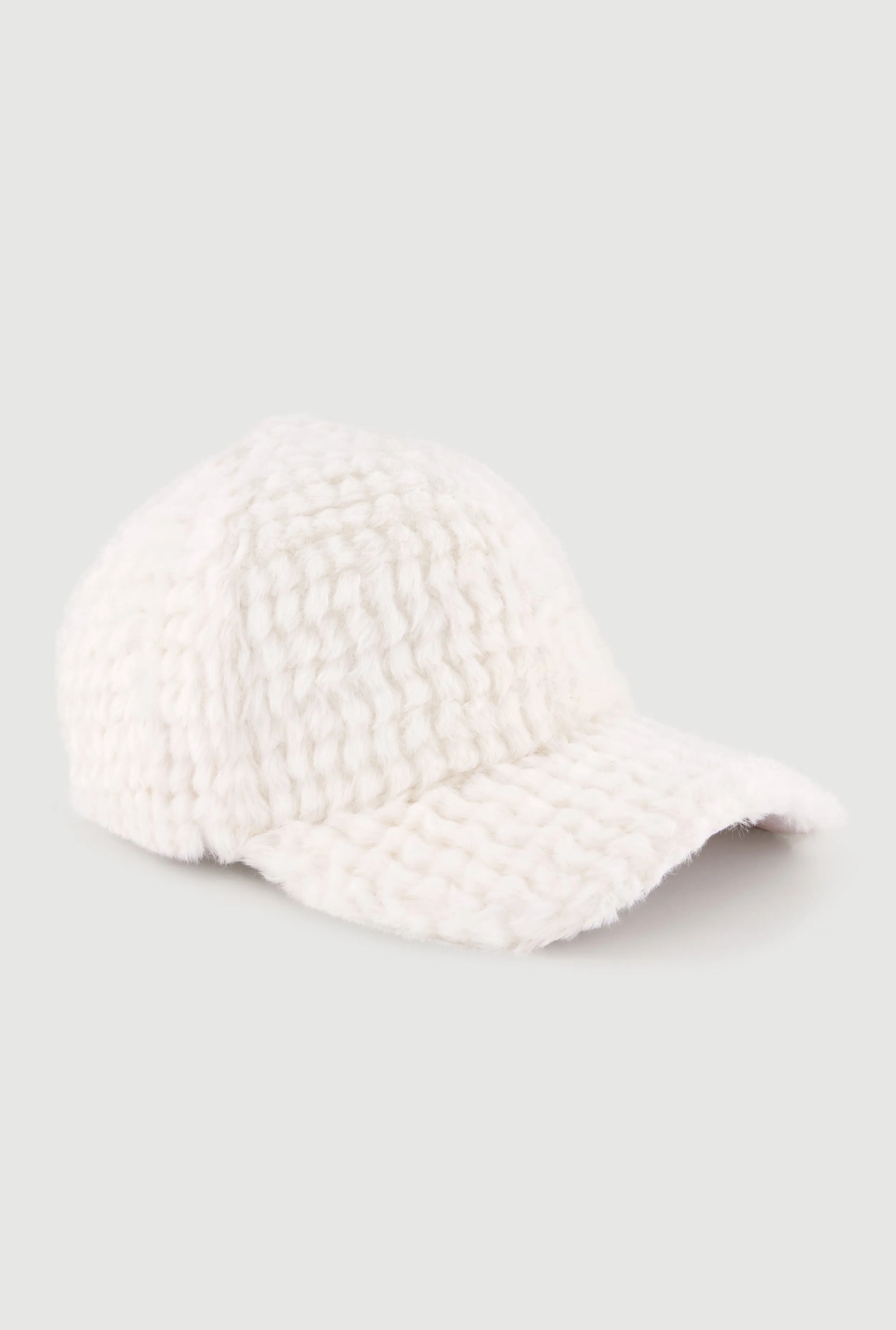 Faux Fur Baseball Cap sold by Rainbow product image thumbnail 2