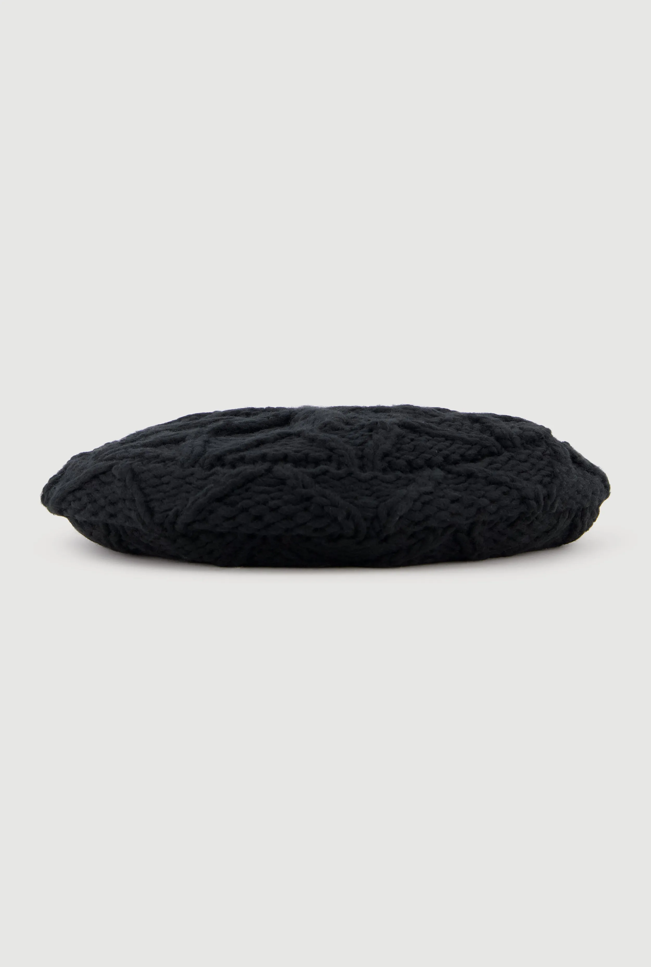 Cozy Cable Knit Beret sold by Rainbow product image thumbnail 2