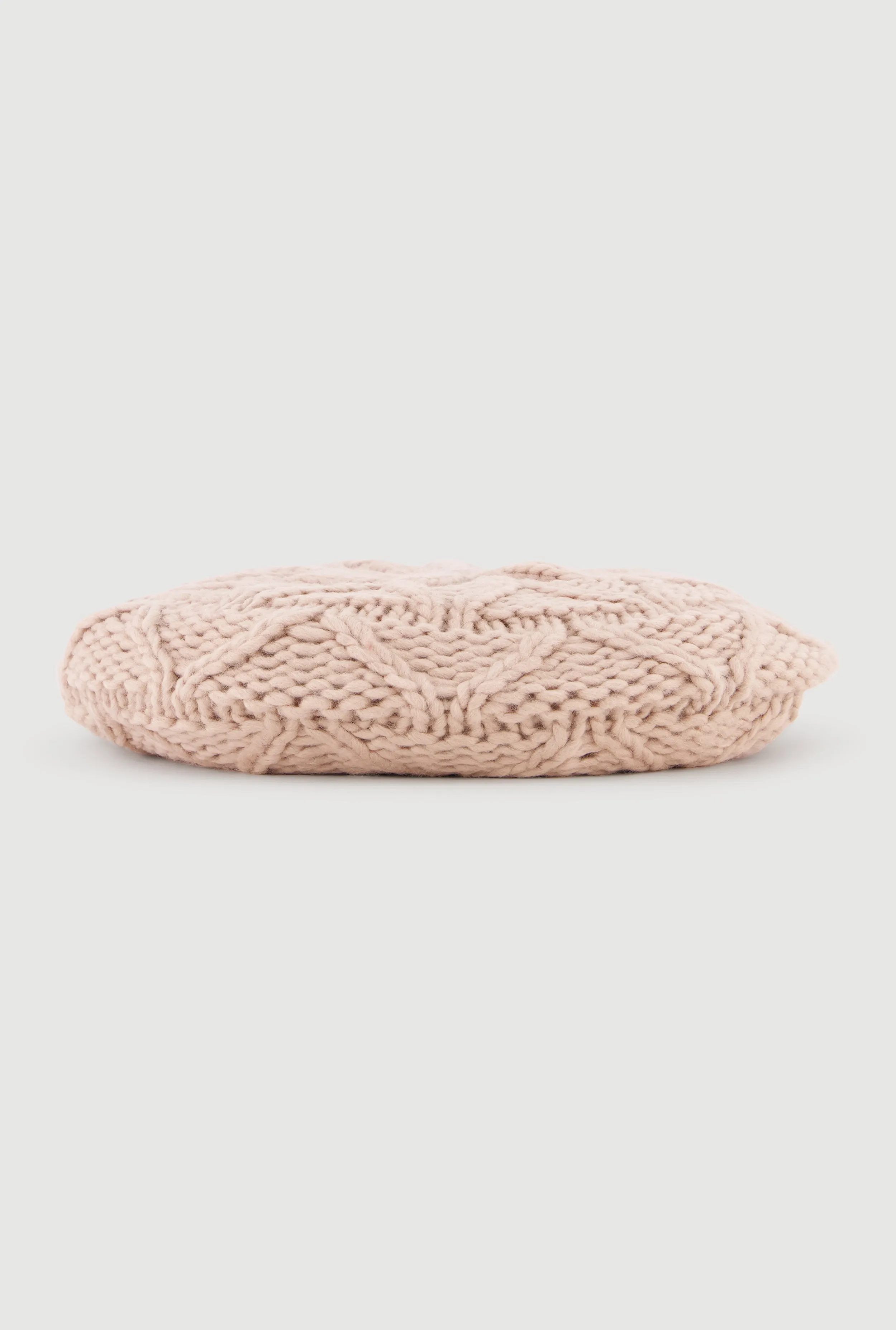 Cozy Cable Knit Beret sold by Rainbow