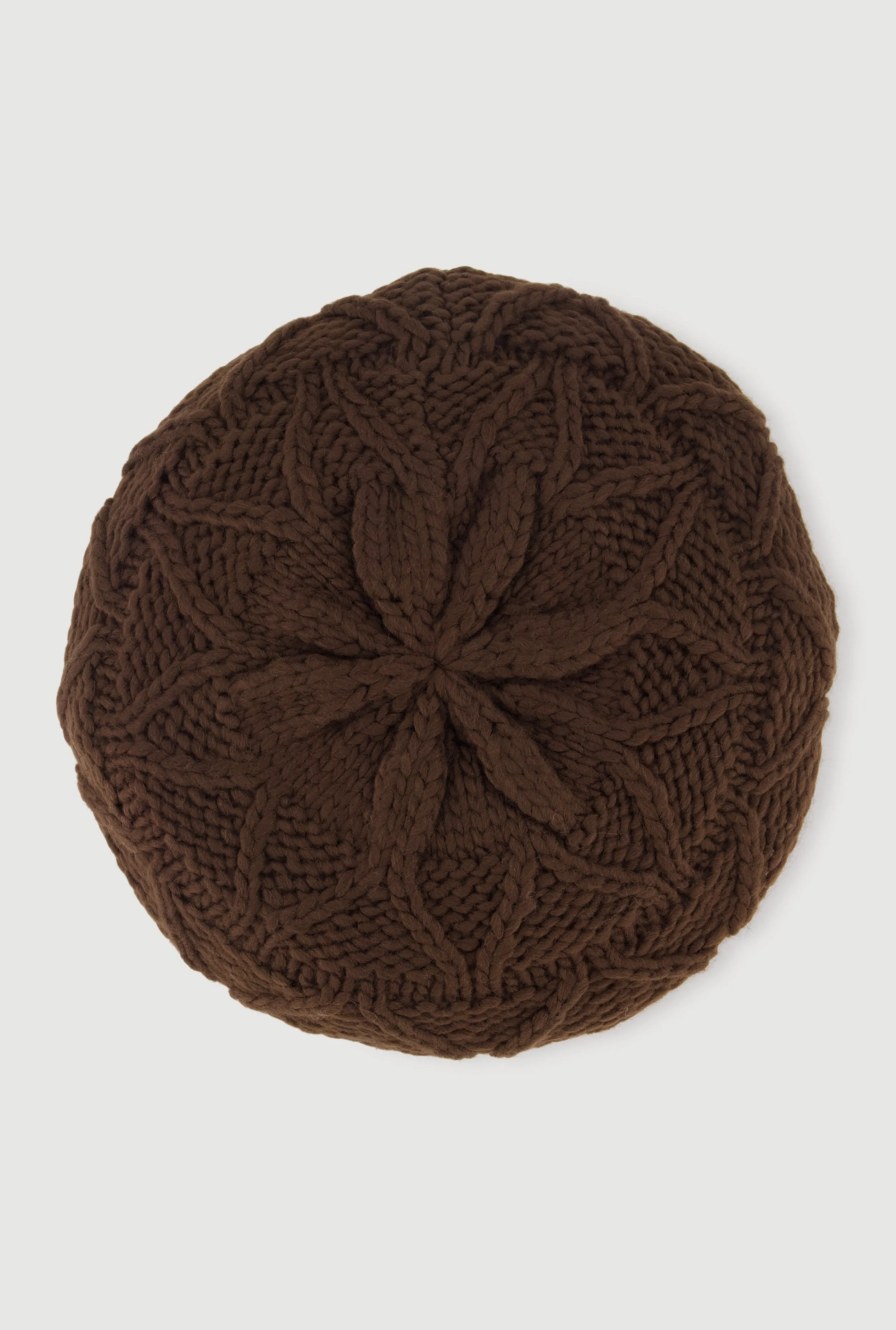 Cozy Cable Knit Beret sold by Rainbow product image thumbnail 5