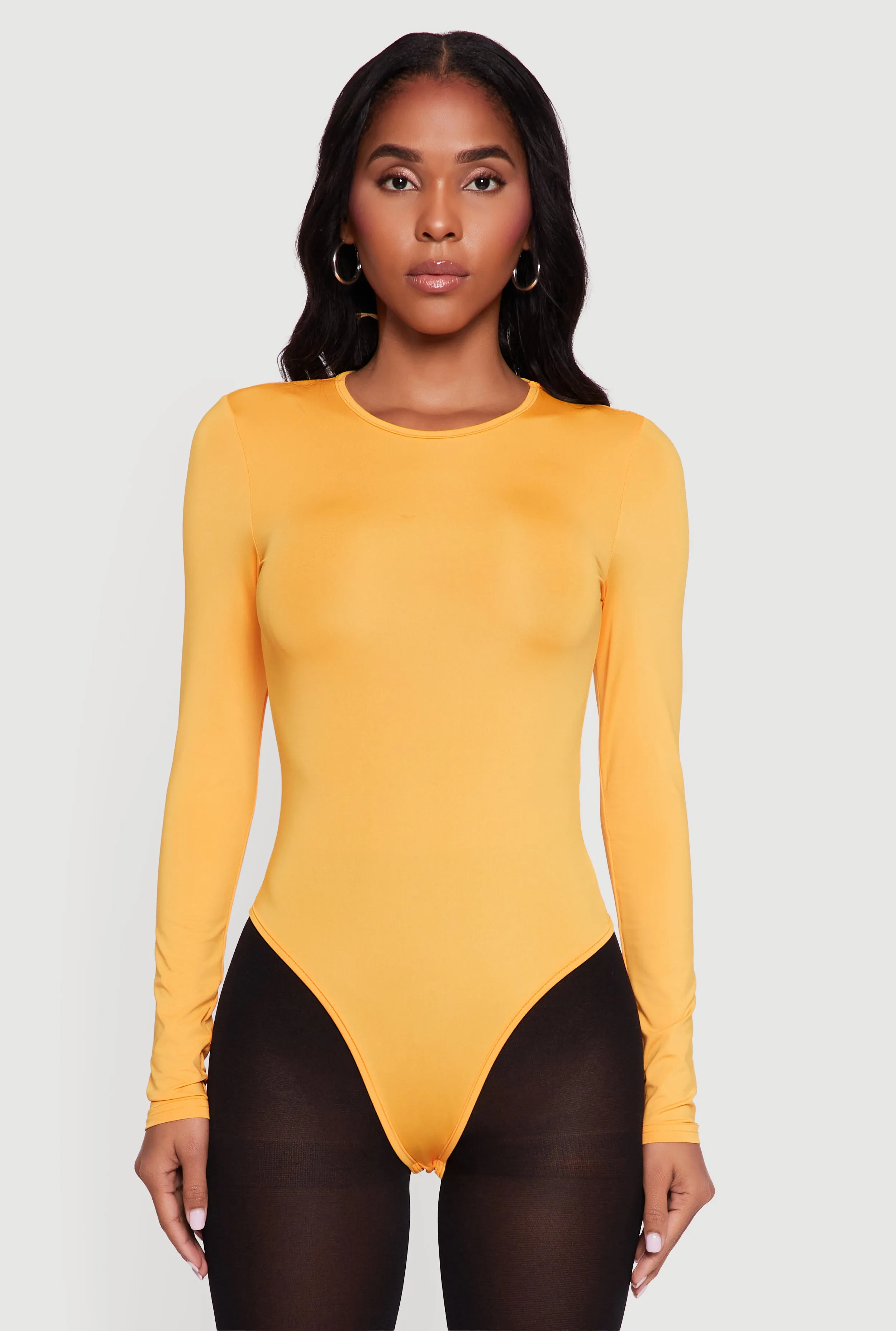 Long Sleeve Crew Neck Bodysuit sold by Rainbow product image thumbnail 2