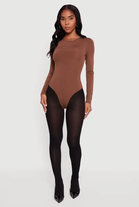 Long Sleeve Crew Neck Bodysuit sold by Rainbow