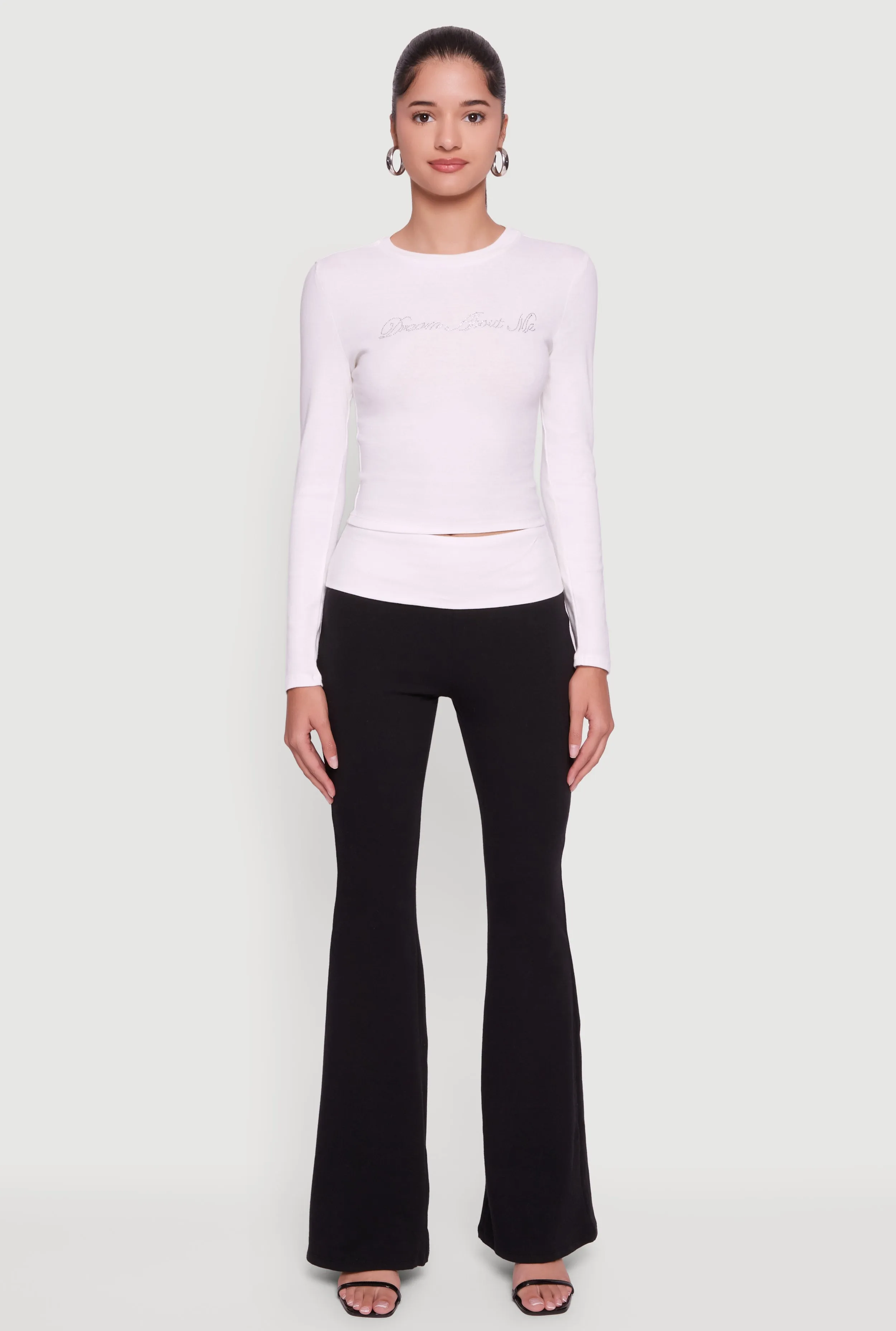 Dream About Me Graphic Crew Neck Tee sold by Rainbow product image thumbnail 3