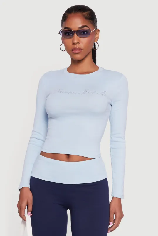 Dream About Me Graphic Crew Neck Tee sold by Rainbow