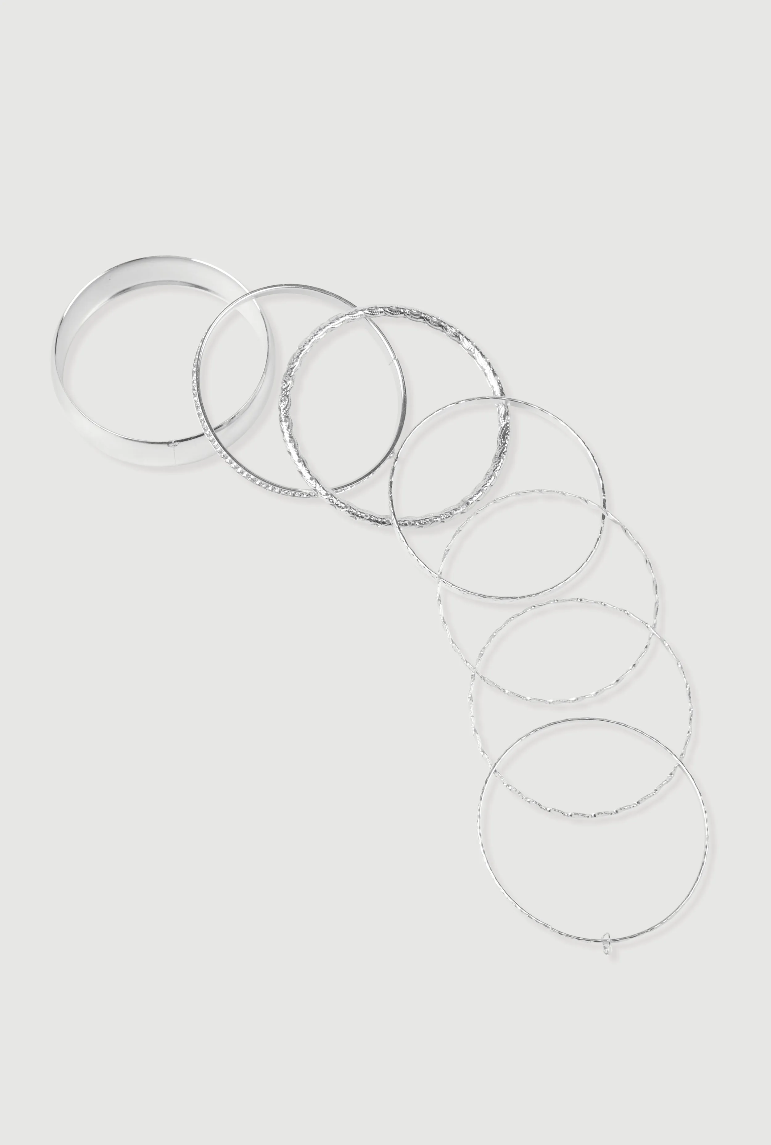 Assorted Metallic Bangles Set of 7 sold by Rainbow product image thumbnail 3