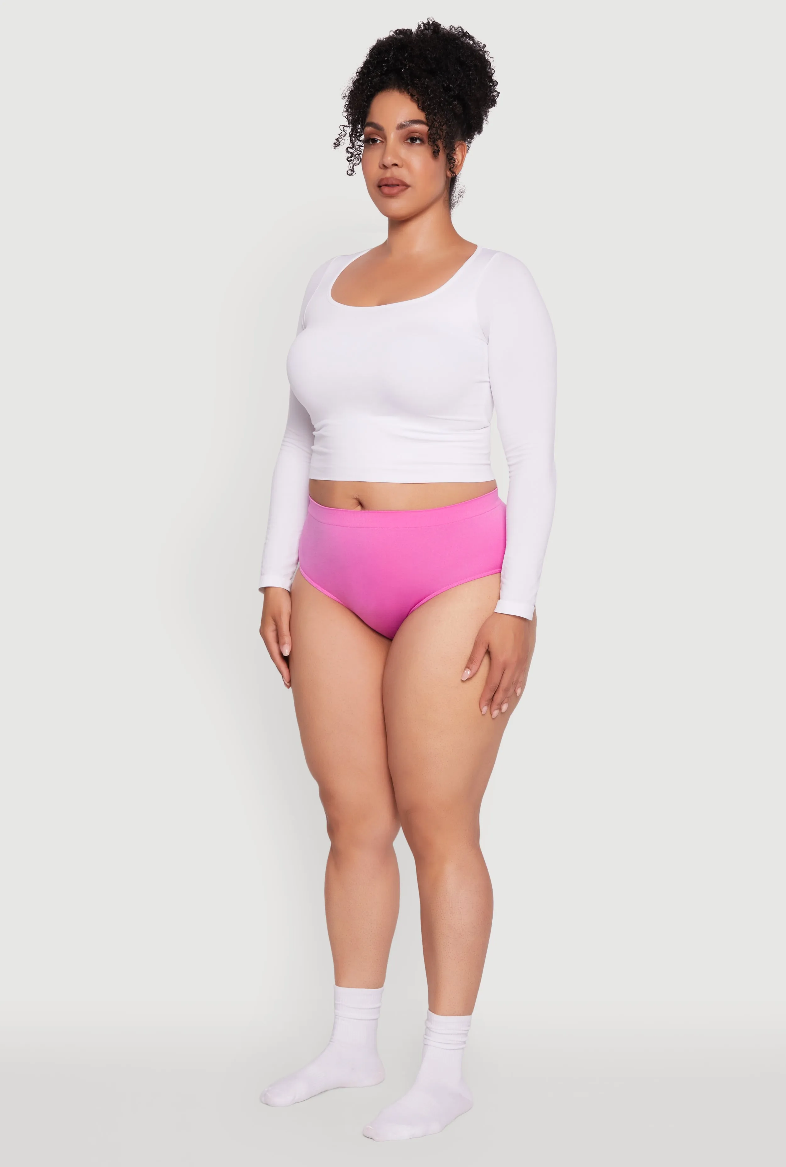 Plus Size Comfortable Seamless Underwear sold by Rainbow product image thumbnail 5