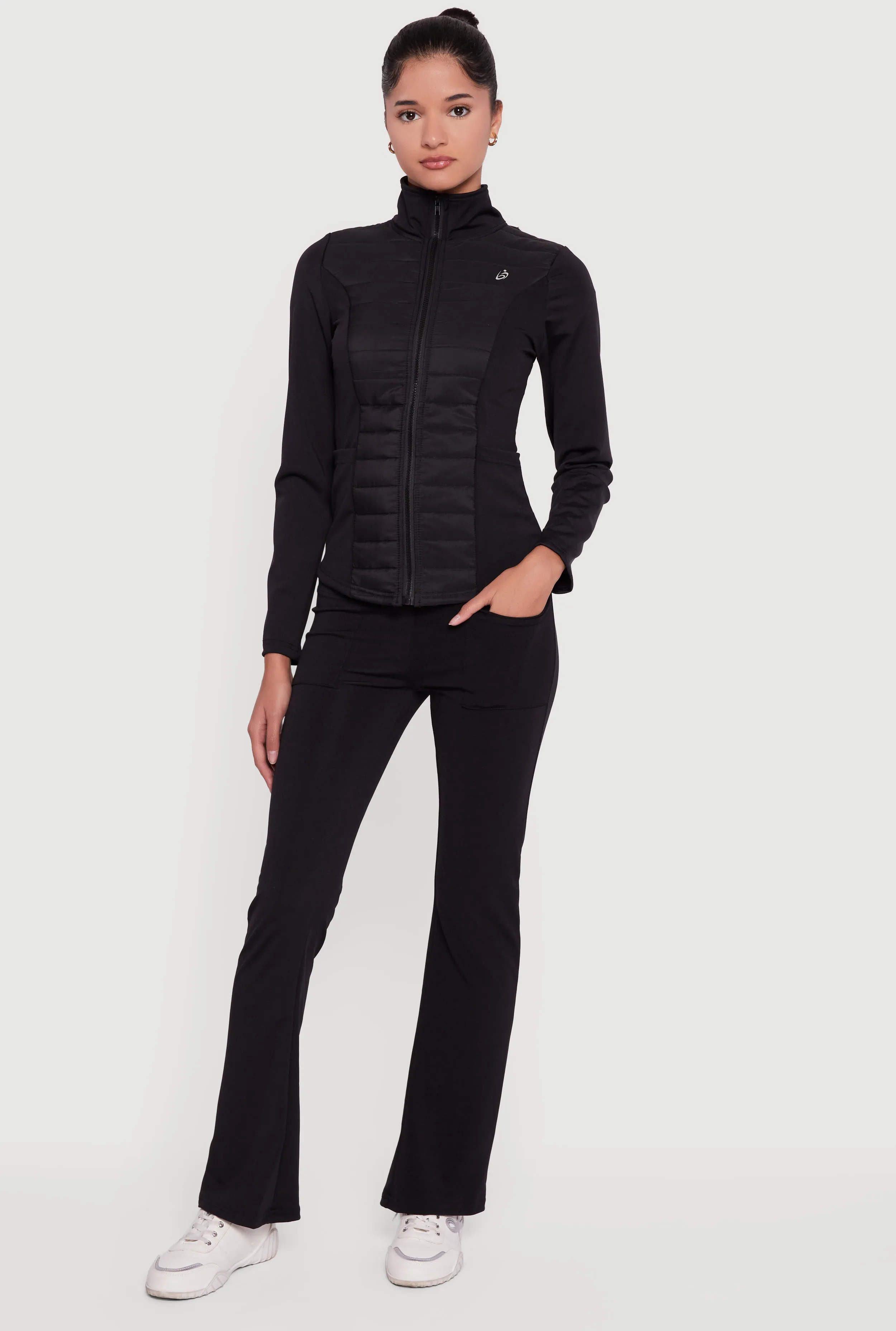 Slim Bootcut Active Pants with Front Pockets sold by Rainbow product image thumbnail 2